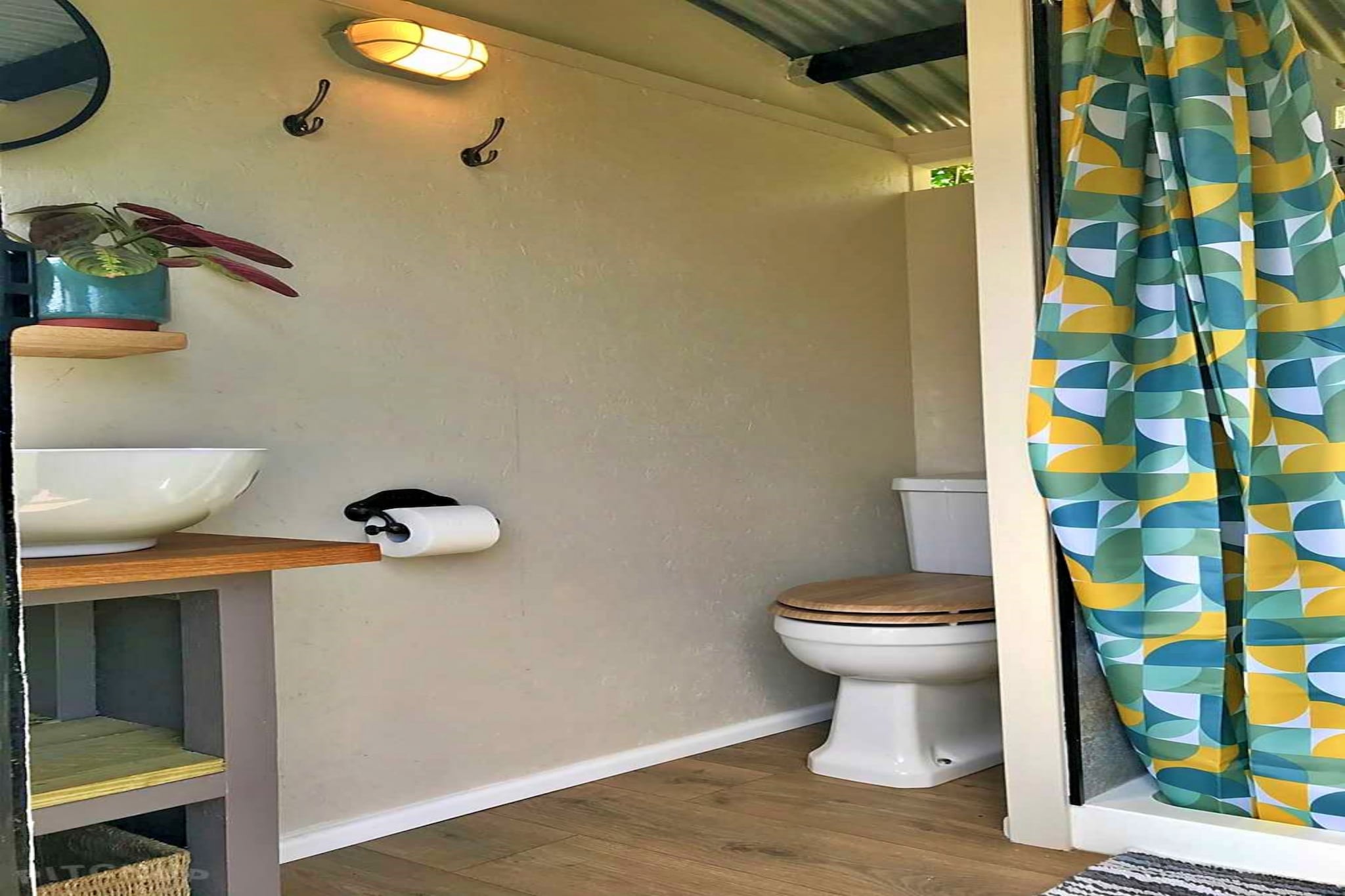 Iris Bell Tent-Badkamer