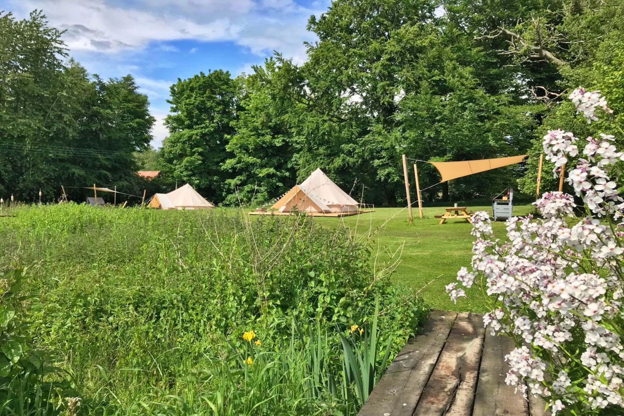 Iris Bell Tent-Buitenlucht