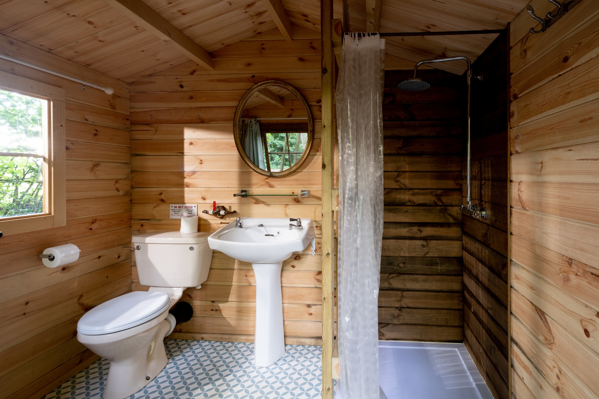 Daisy Glamping Pod-Badkamer