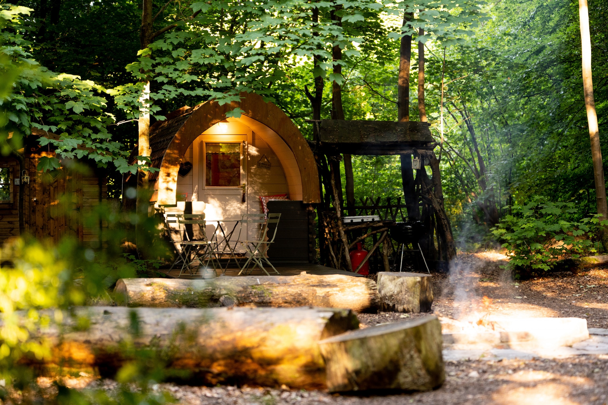 Bluebelle Glamping Pod-Keuken
