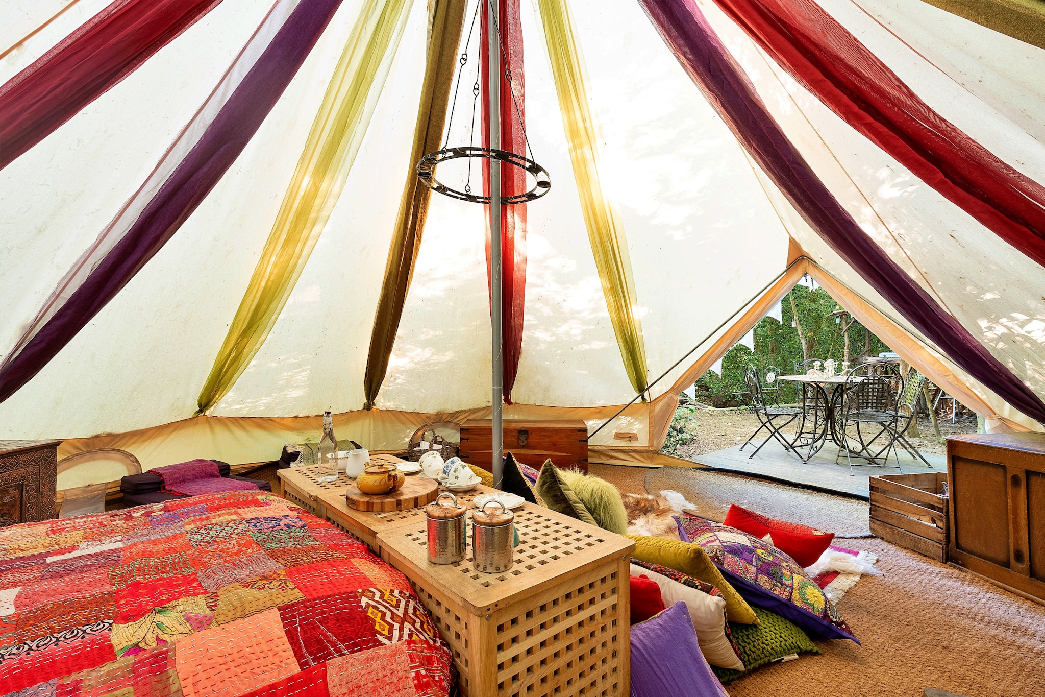 Bedouin Bell Tent-Slaapkamer