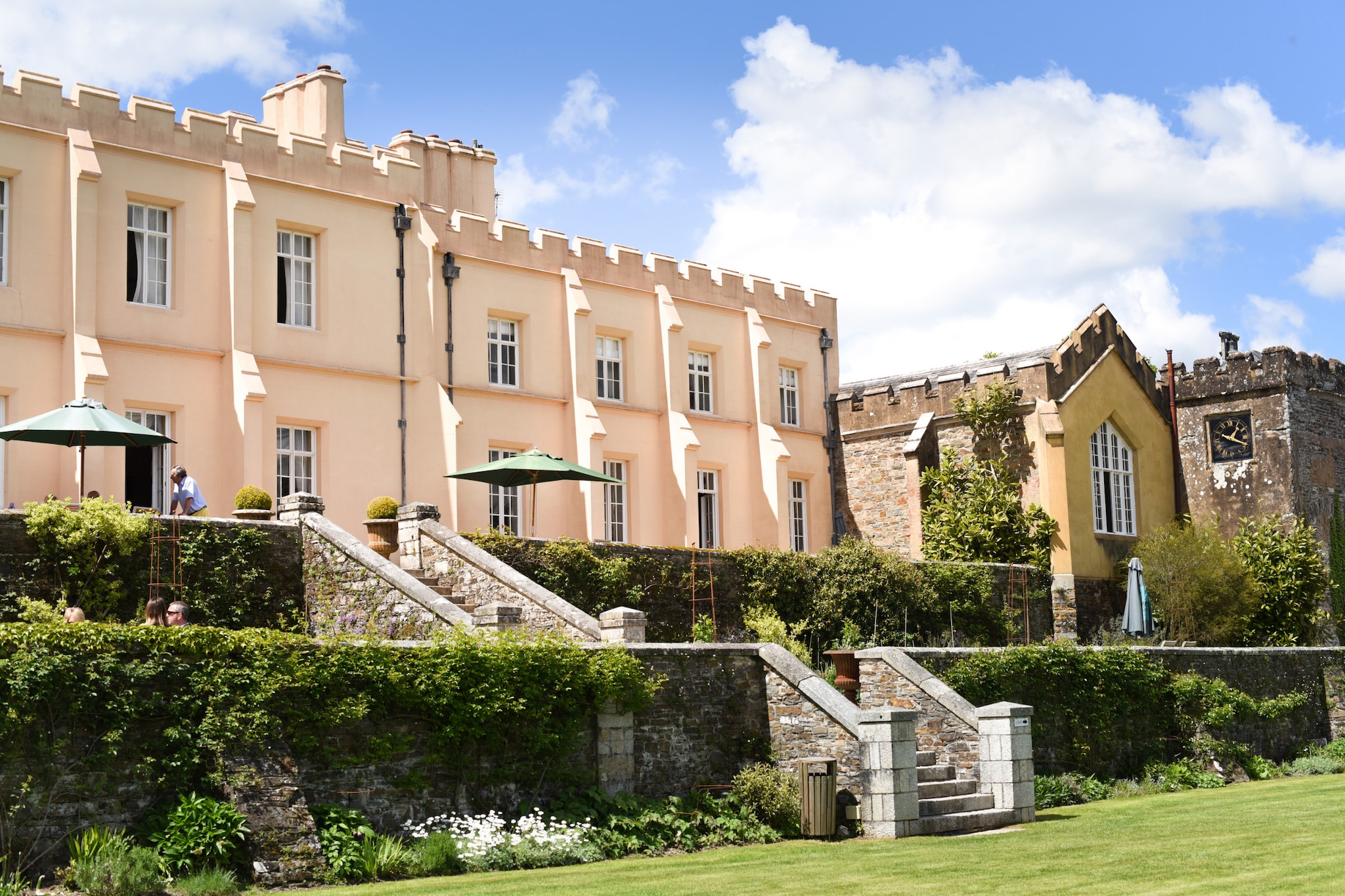 Historic Castle on River Tamar-Buitenlucht