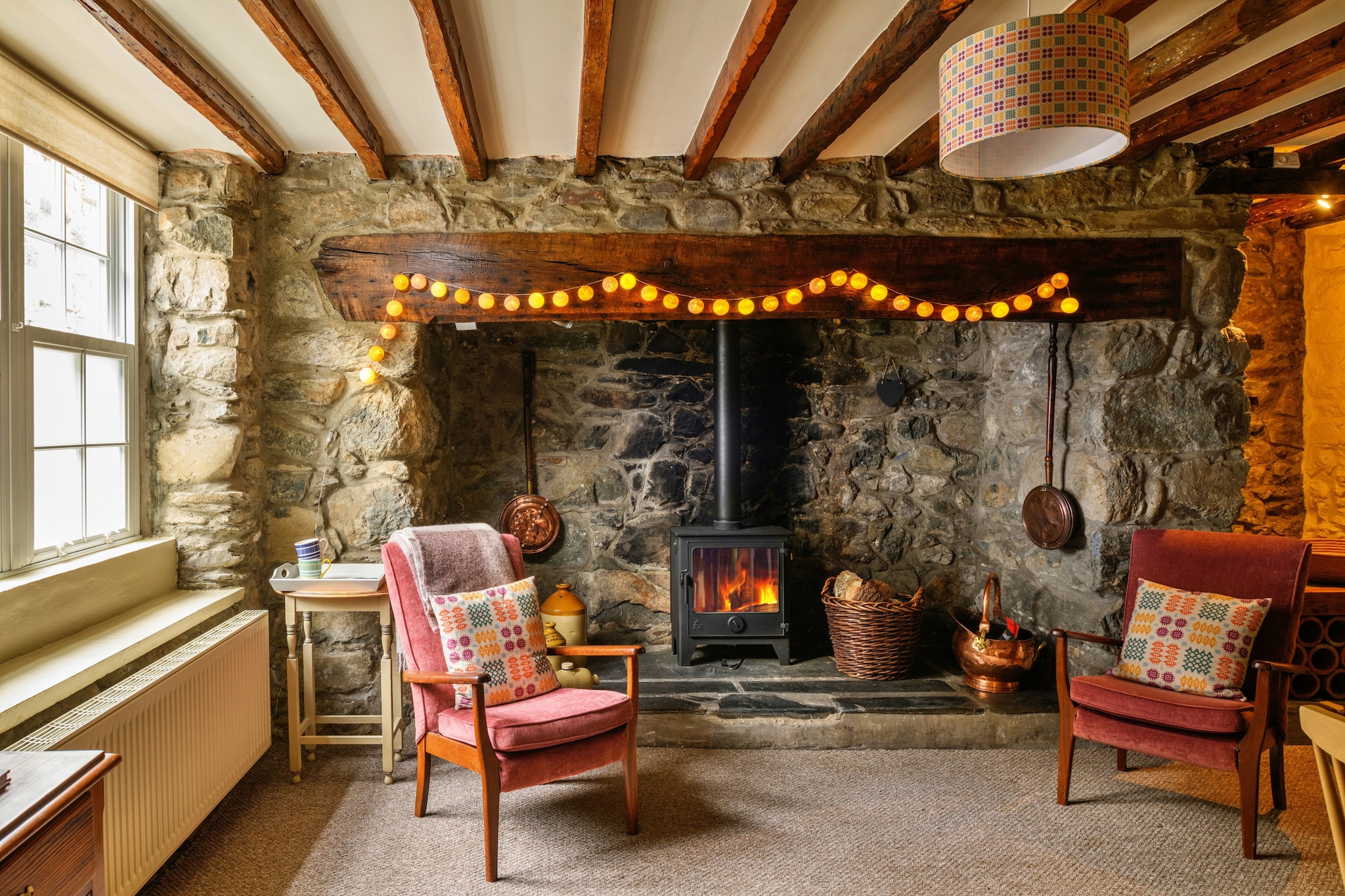 Hope House (Ty-Gobaith)-Woonkamer