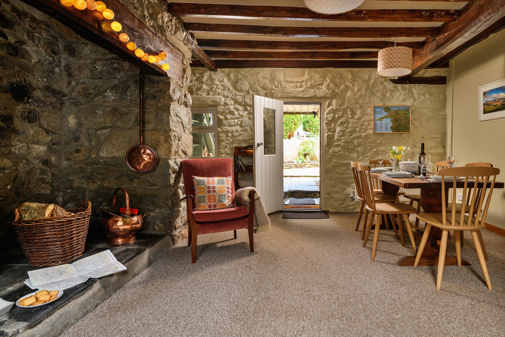 Hope House (Ty-Gobaith)-Woonkamer