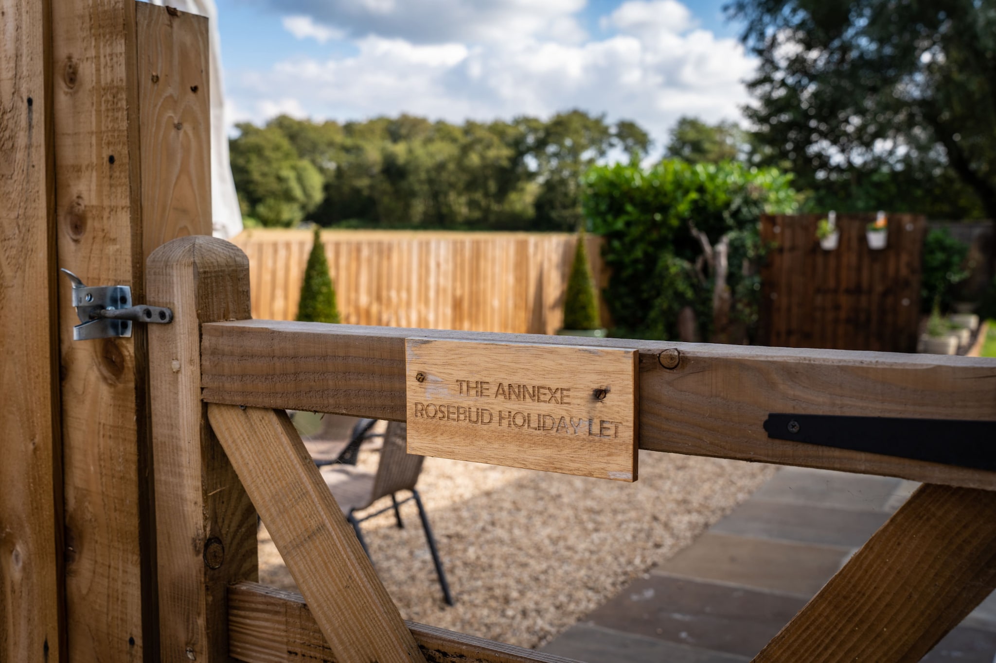 The Annexe at Rosebud Cottage-Terras
