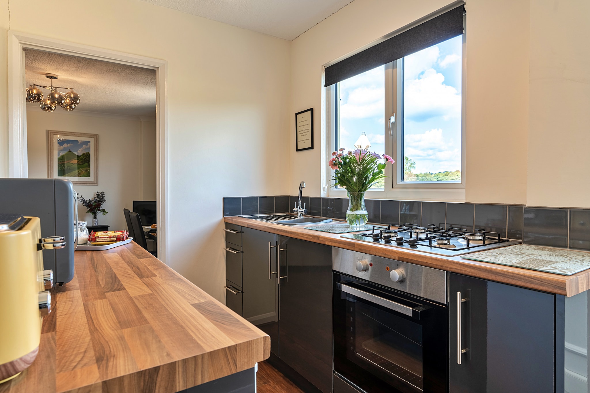 The Annexe at Rosebud Cottage-Keuken