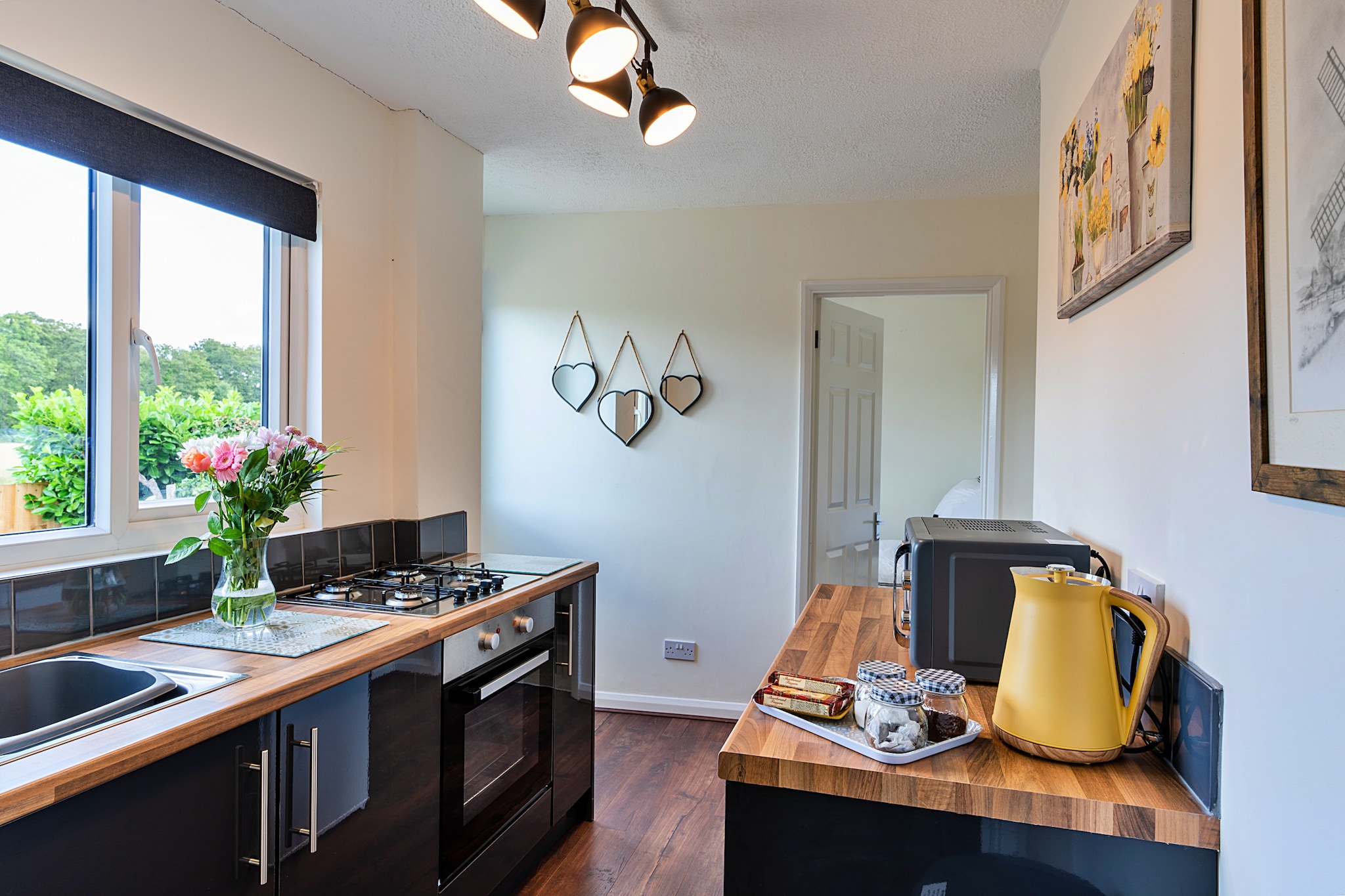 The Annexe at Rosebud Cottage-Keuken