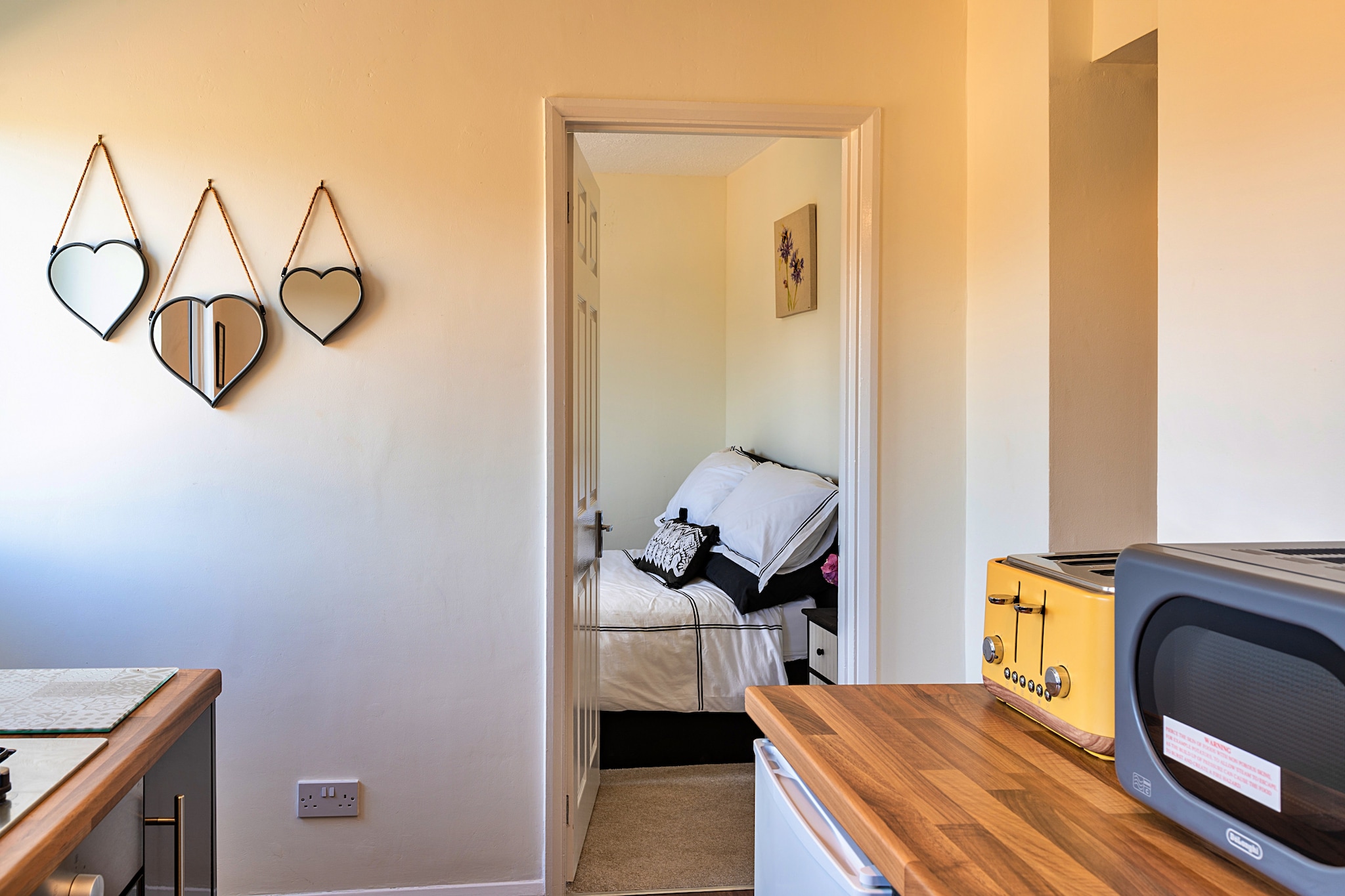 The Annexe at Rosebud Cottage-Slaapkamer
