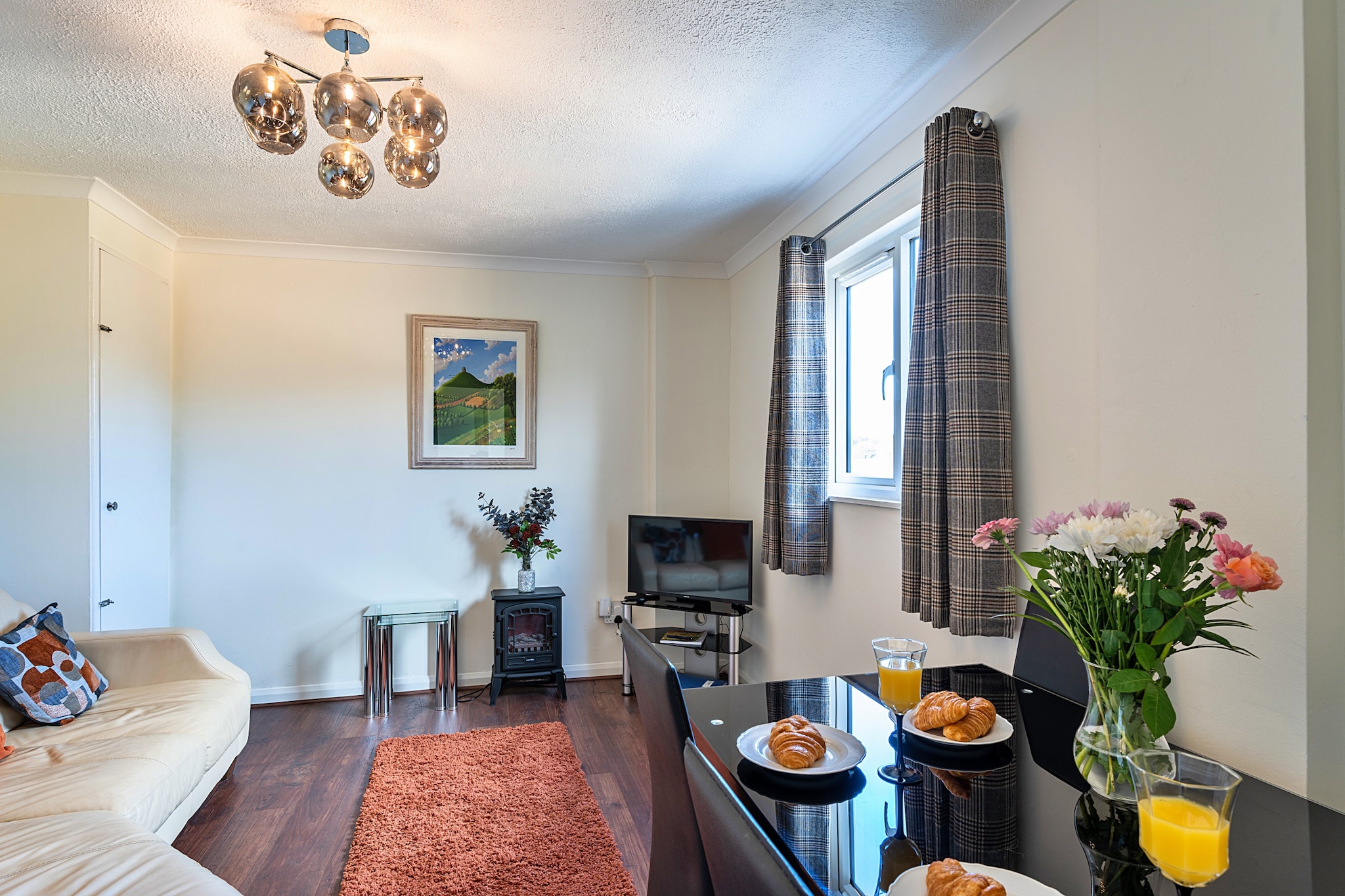 The Annexe at Rosebud Cottage-Woonkamer