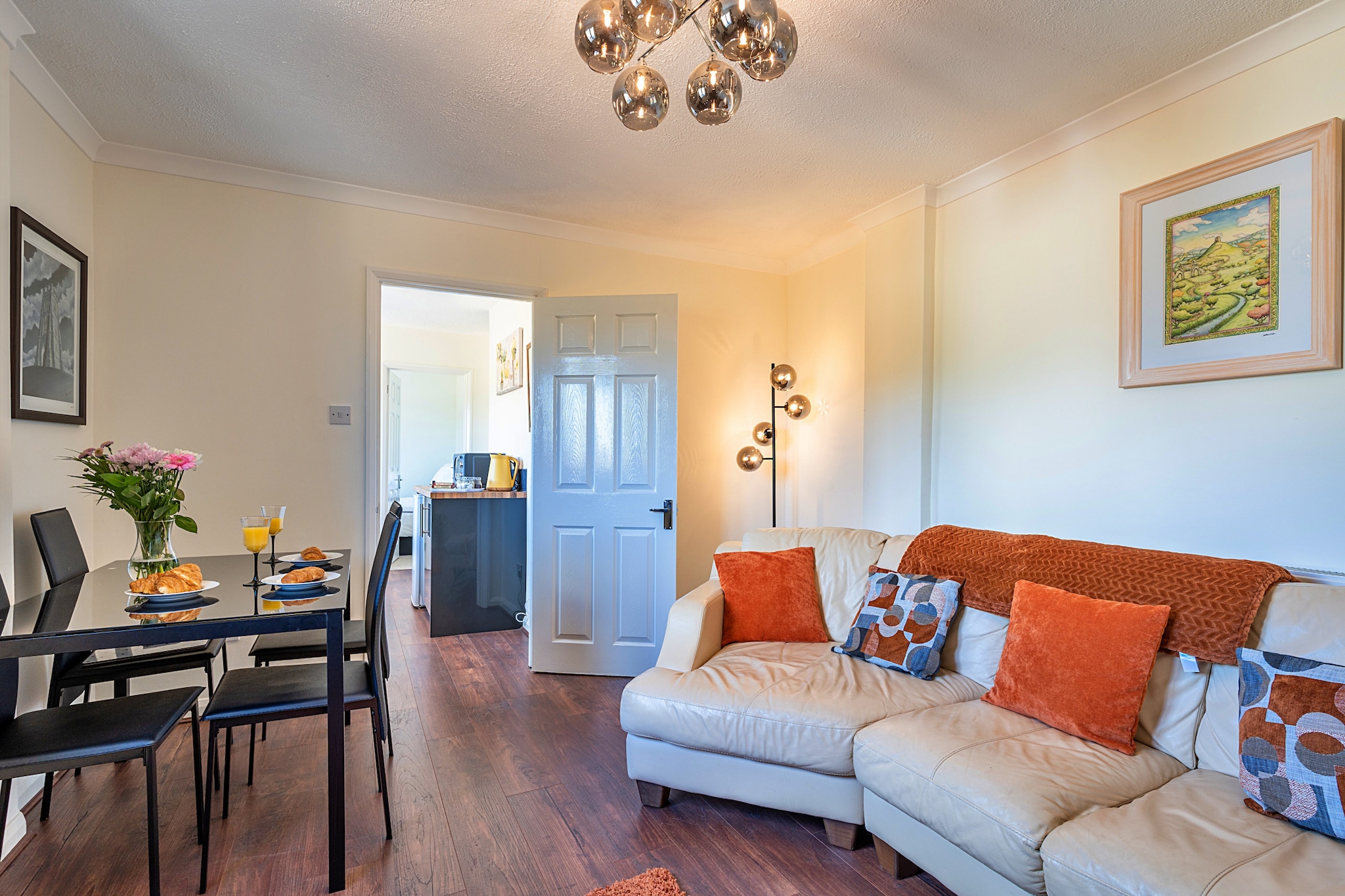 The Annexe at Rosebud Cottage-Woonkamer