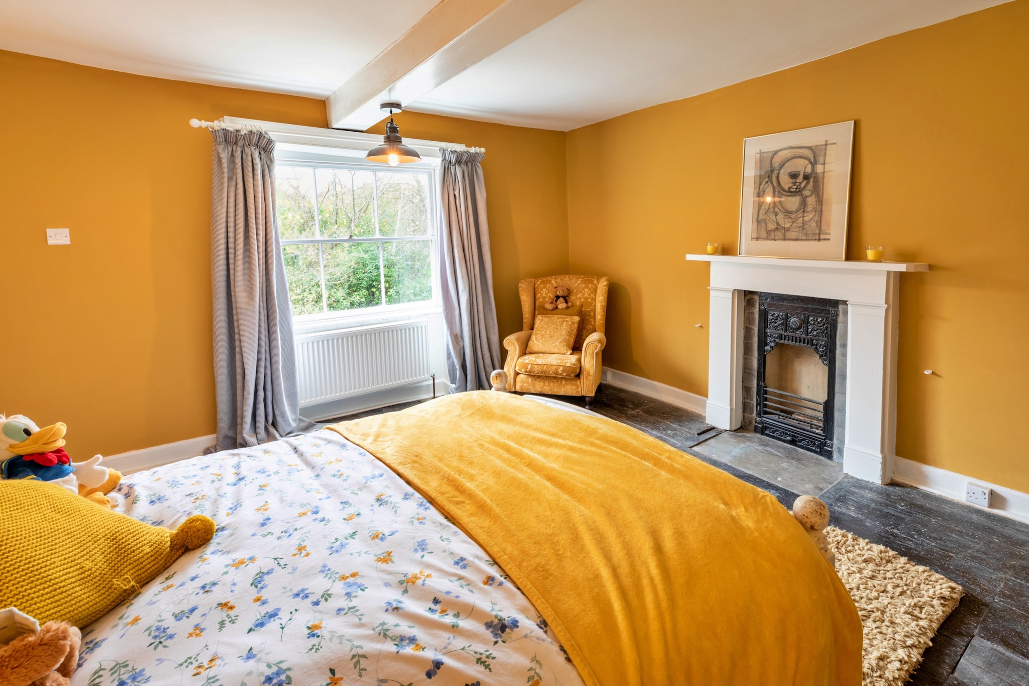 Islip Mill House - Beautiful Riverside Home-Slaapkamer