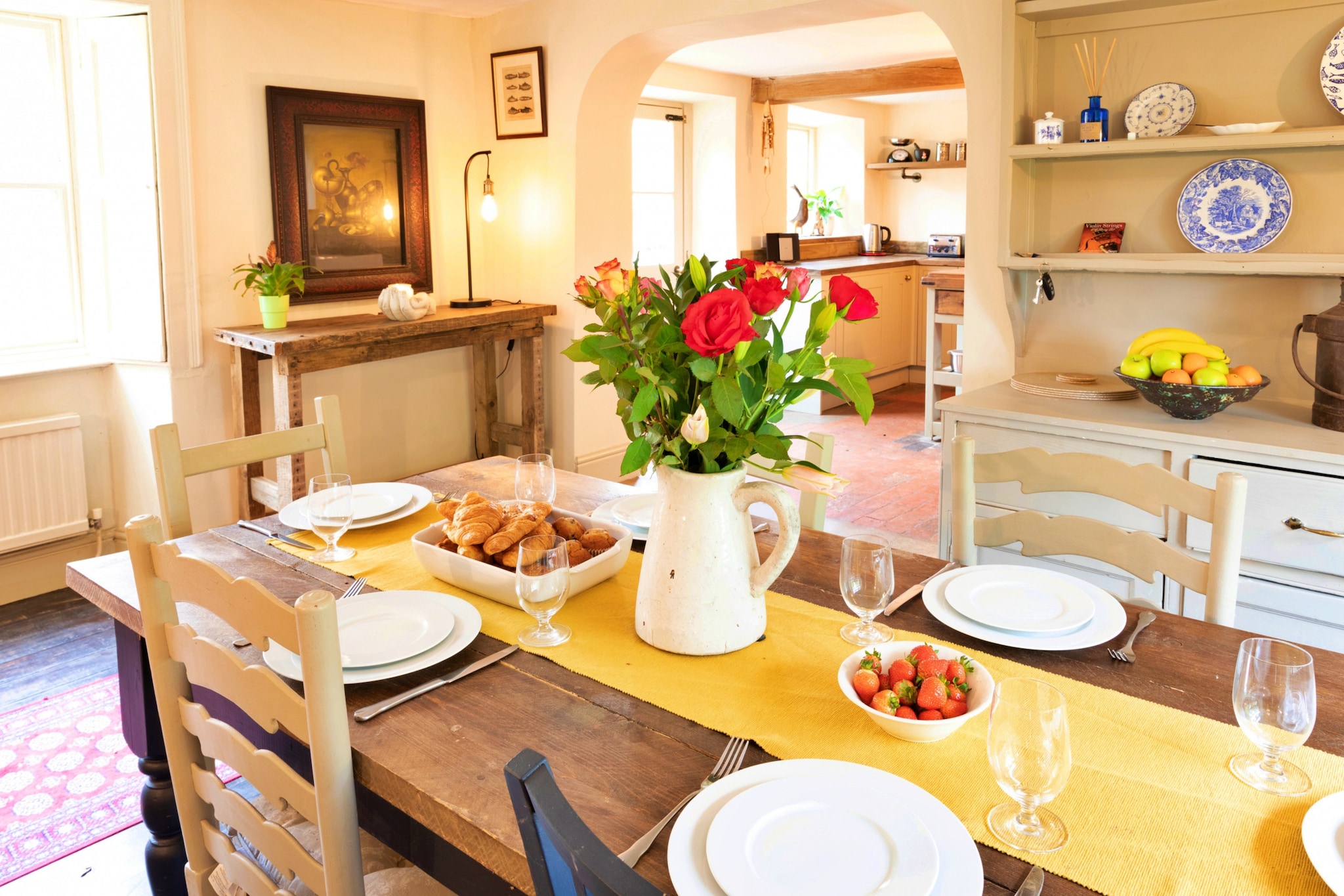 Islip Mill House - Beautiful Riverside Home-Eetkamer
