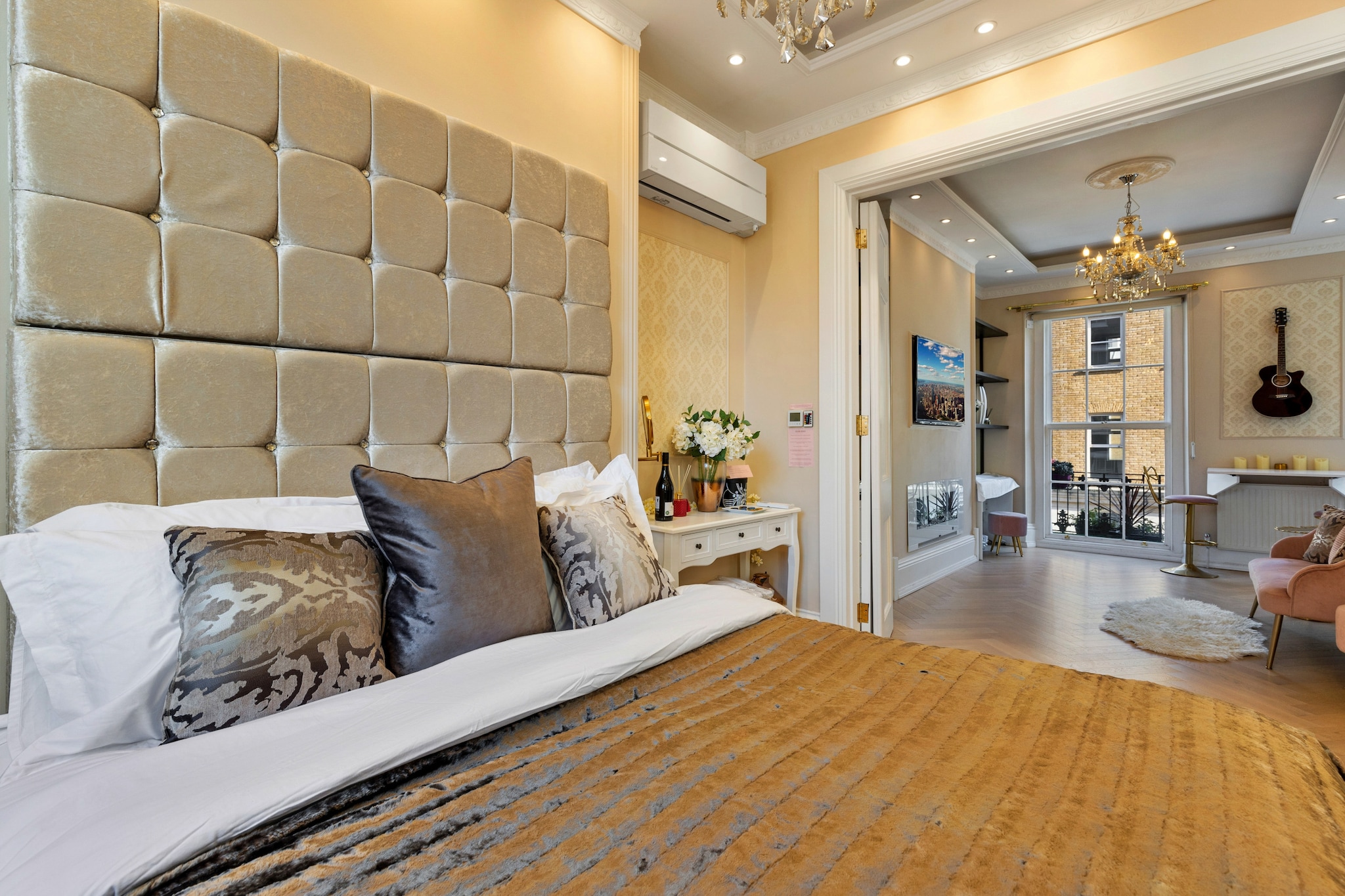 The Marylebone Marilyn-Slaapkamer