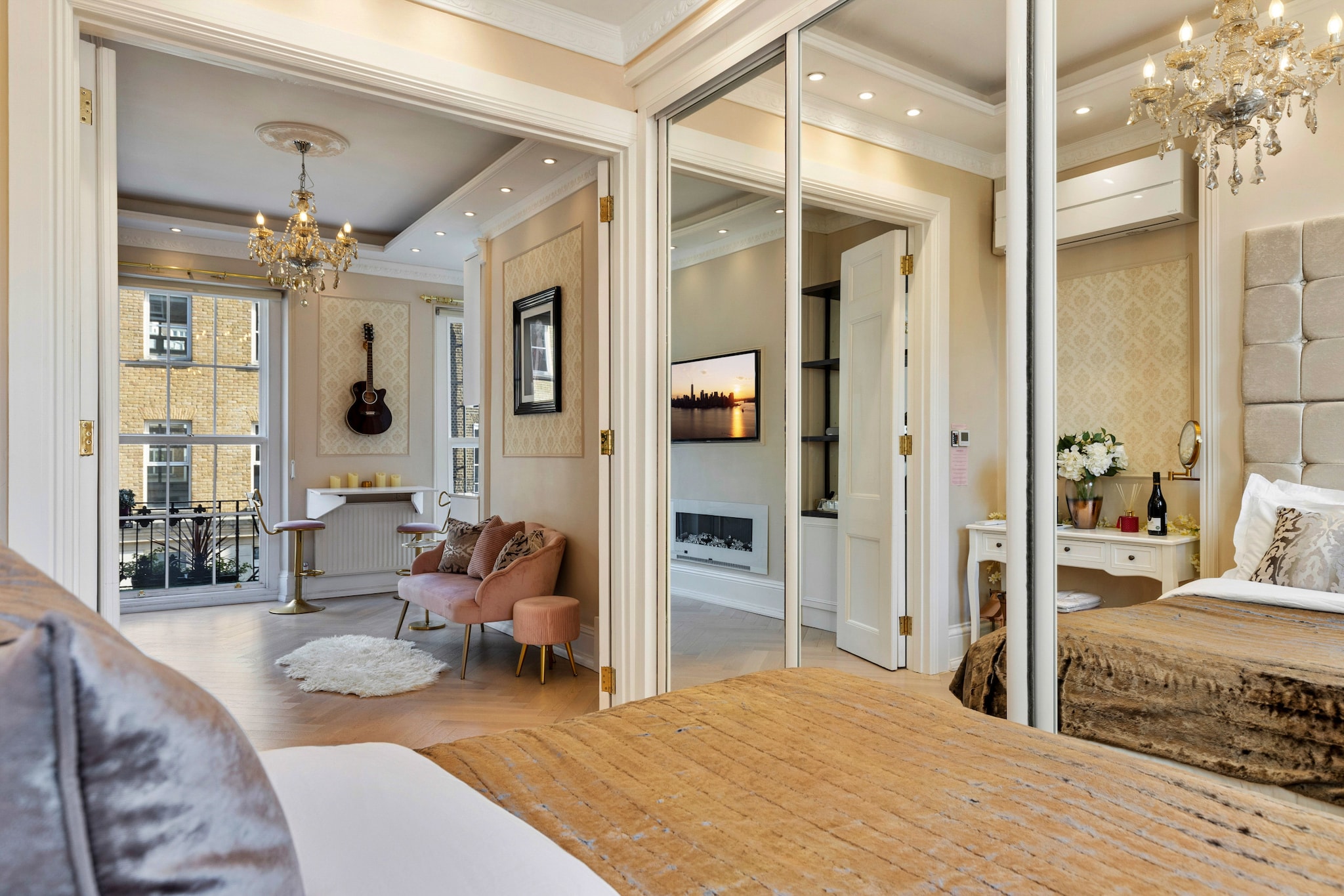 The Marylebone Marilyn-Slaapkamer