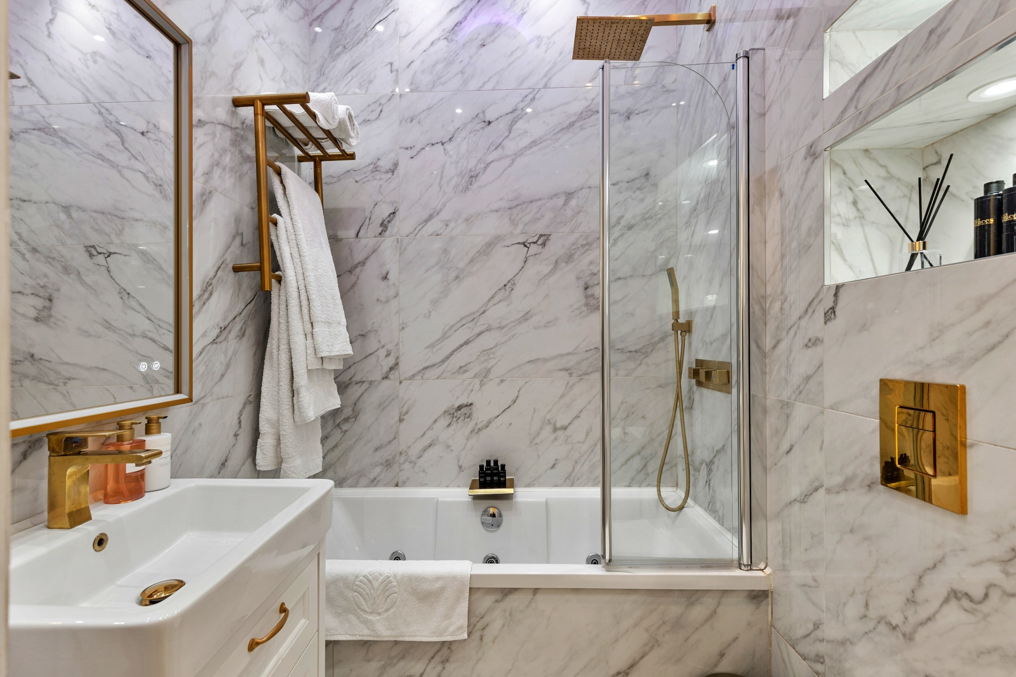 The Marylebone Marilyn-Badkamer