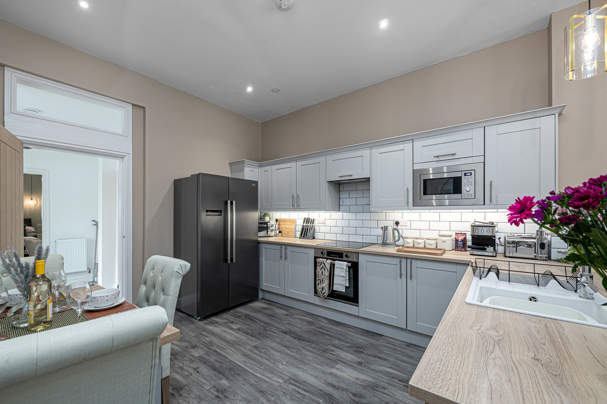 Peace Retreats Apartment - Pwllheli-Keuken