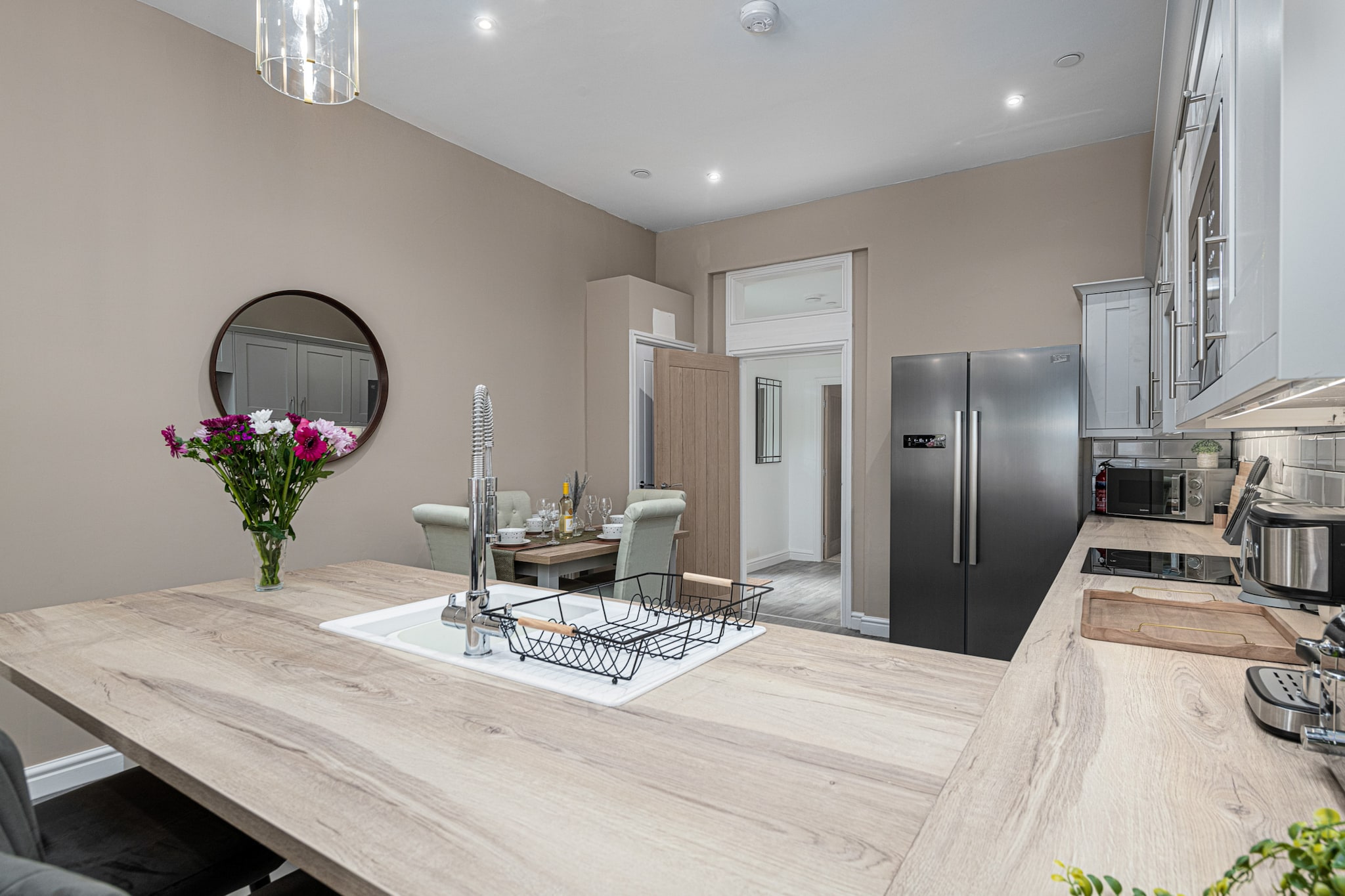 Peace Retreats Apartment - Pwllheli-Keuken
