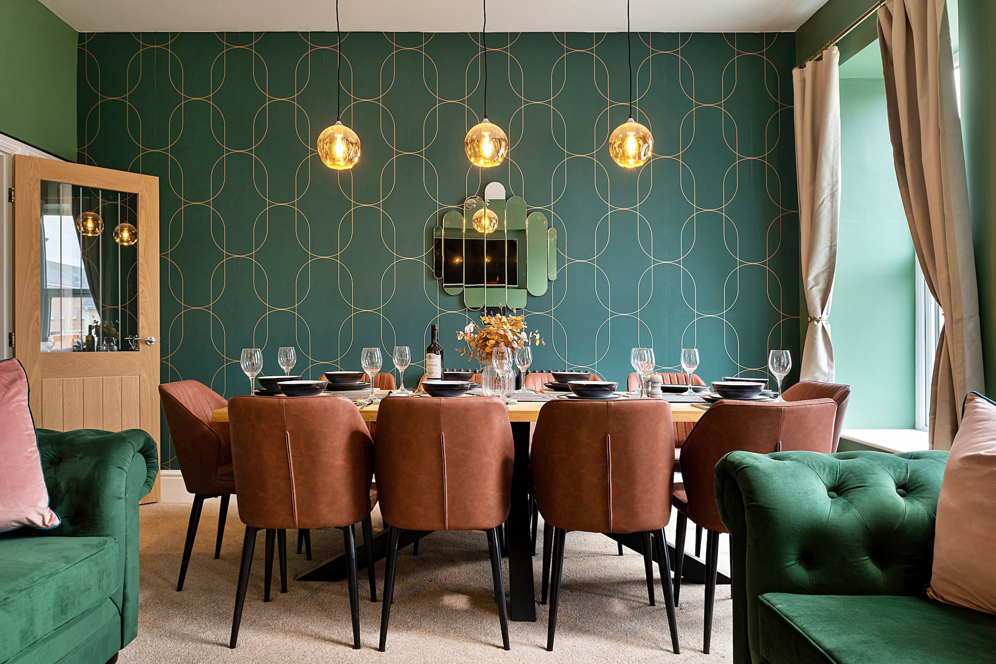 Peace Retreats Penthouse-Eetkamer