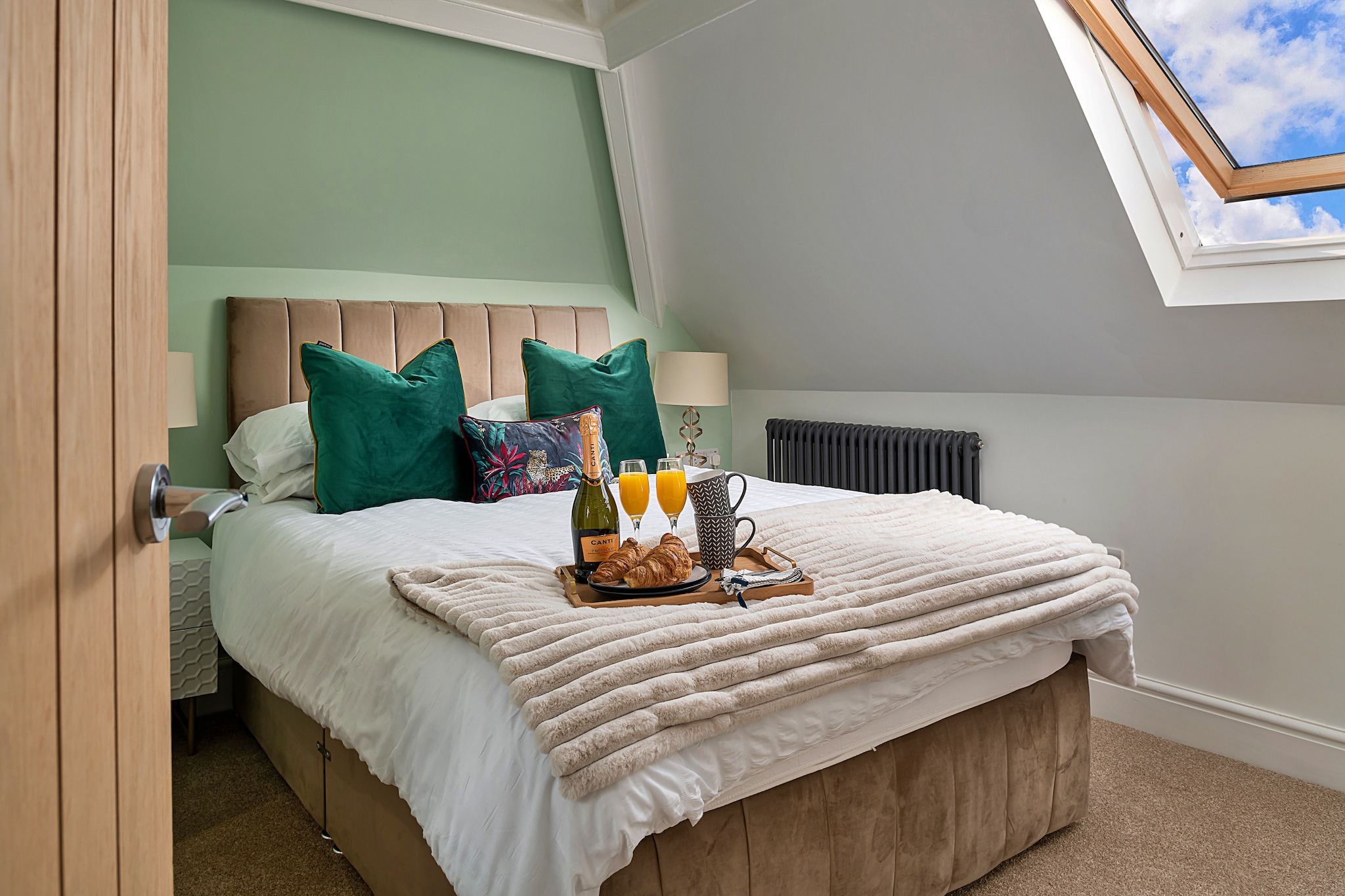 Peace Retreats Penthouse-Slaapkamer