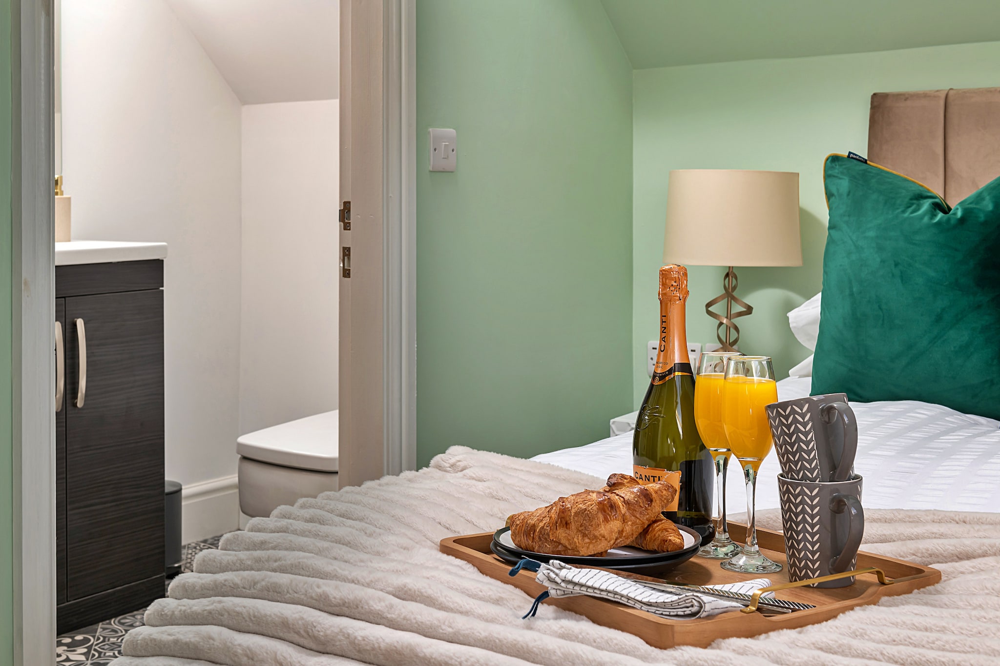 Peace Retreats Penthouse-Slaapkamer