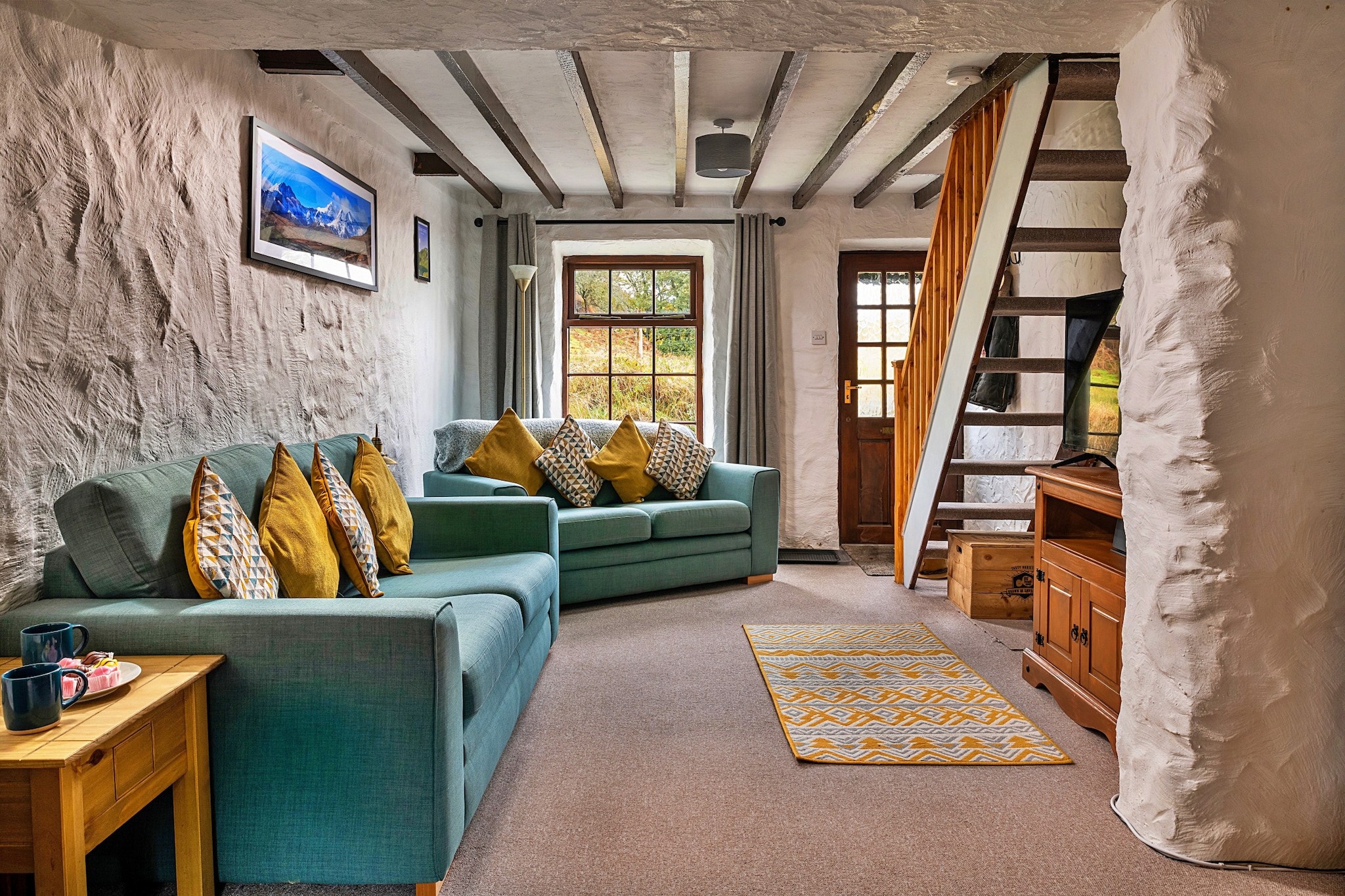 Harp House-Woonkamer
