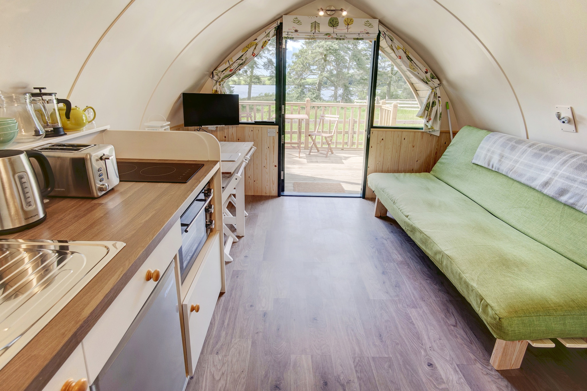 Blackcleugh Glamping-Keuken
