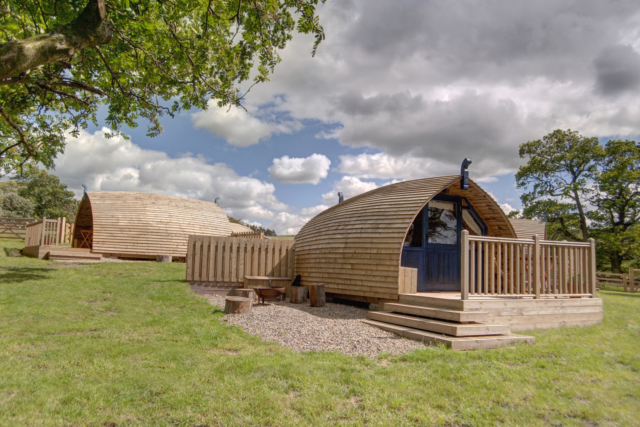 Blackcleugh Glamping-Buitenkant zomer