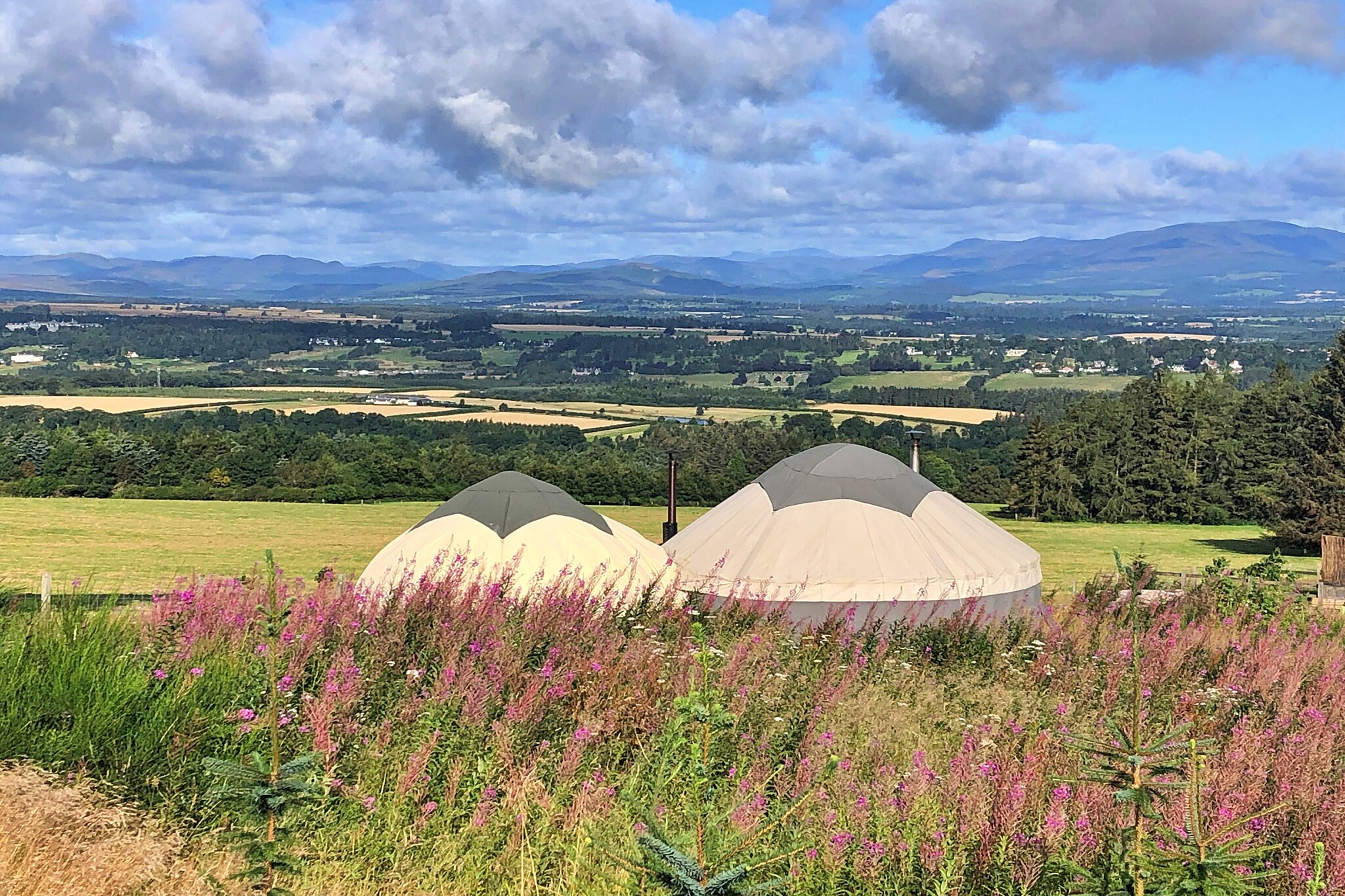 Heather Yurt-Buitenlucht