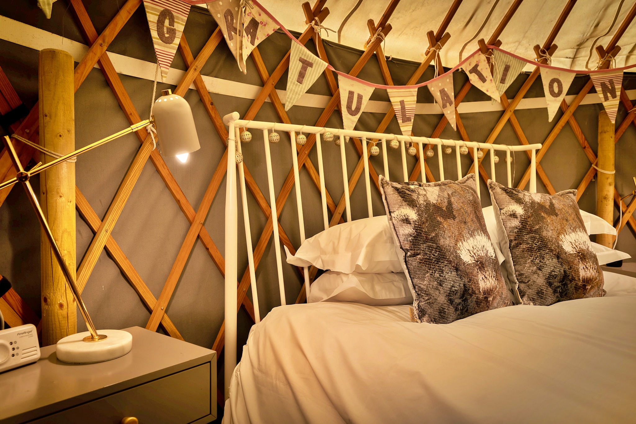 Heather Yurt-Slaapkamer