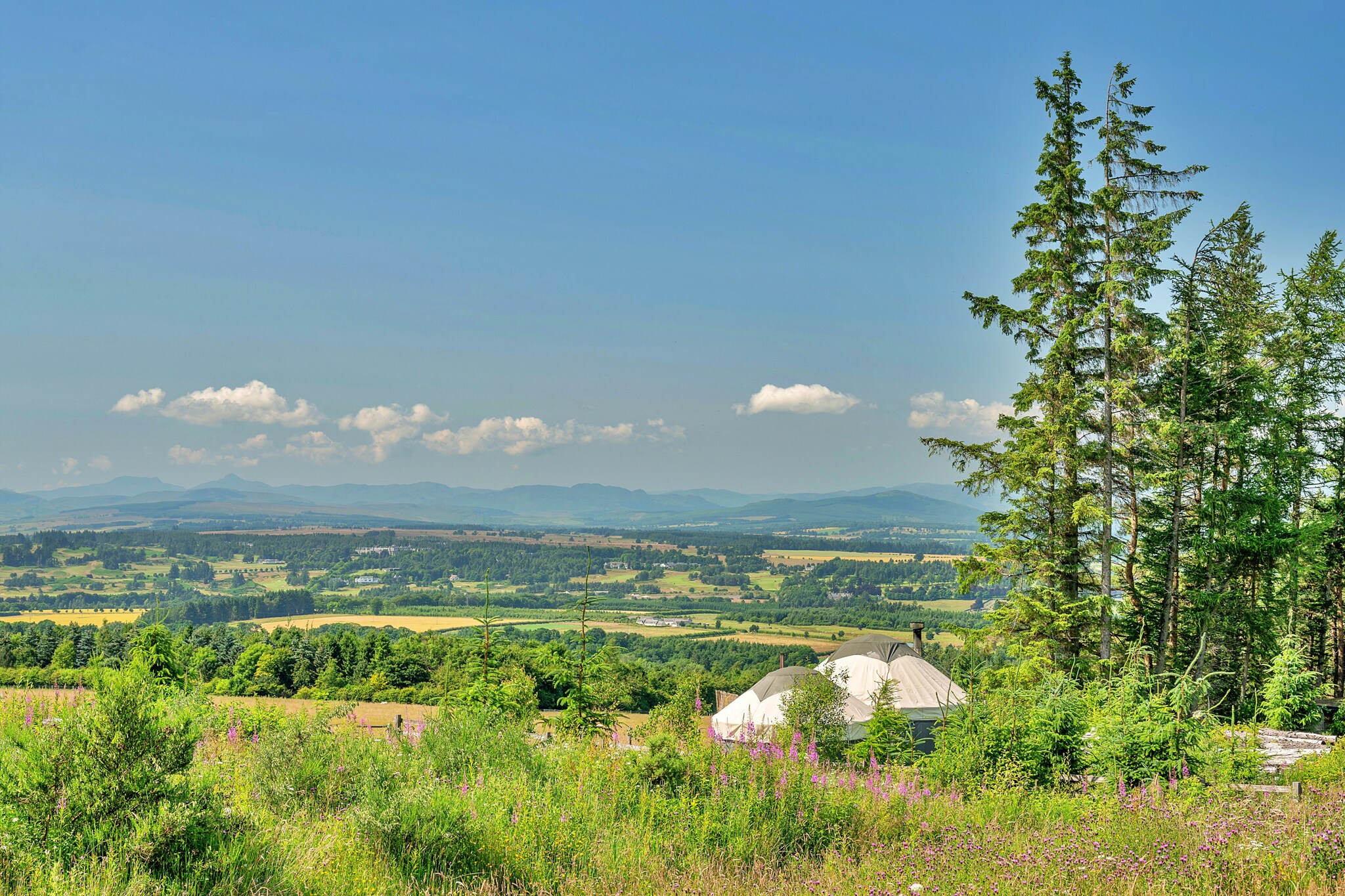 Heather Yurt-Buitenlucht