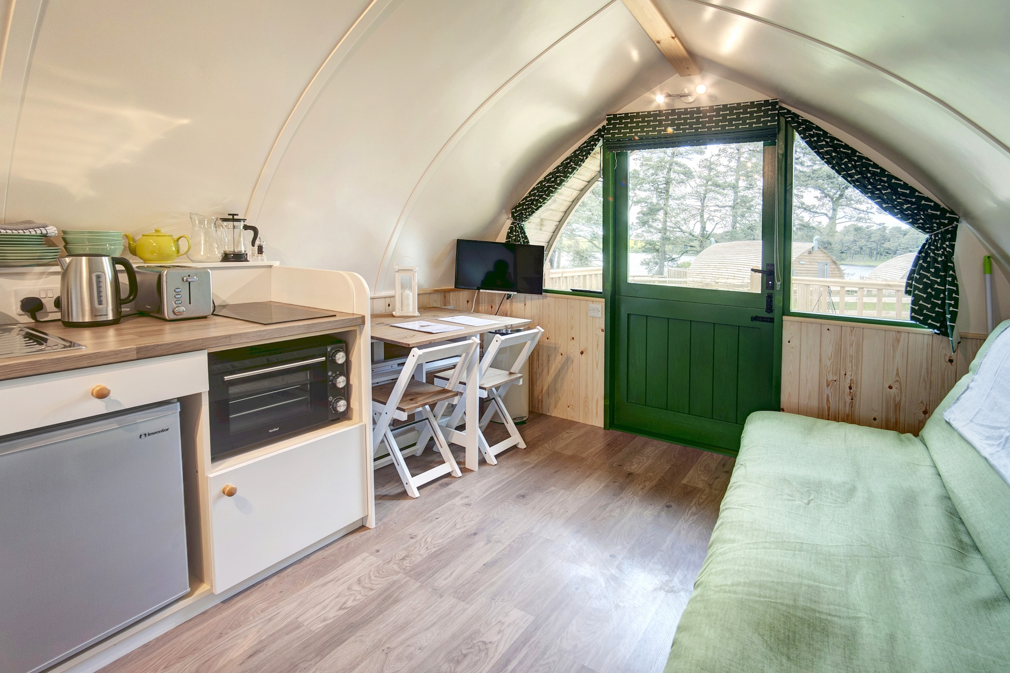 Barebones Glamping-Keuken