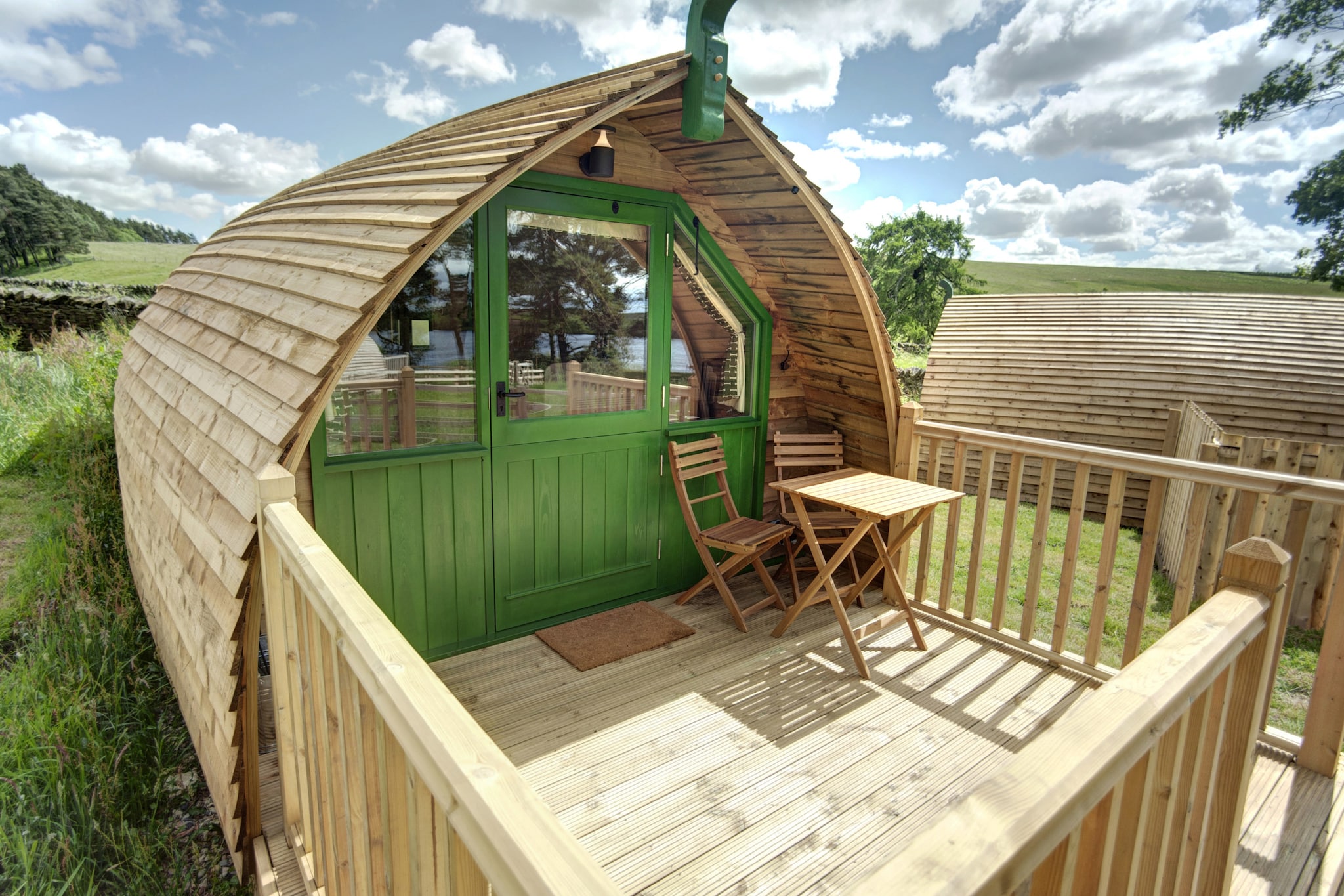 Barebones Glamping-Terrasbalkon