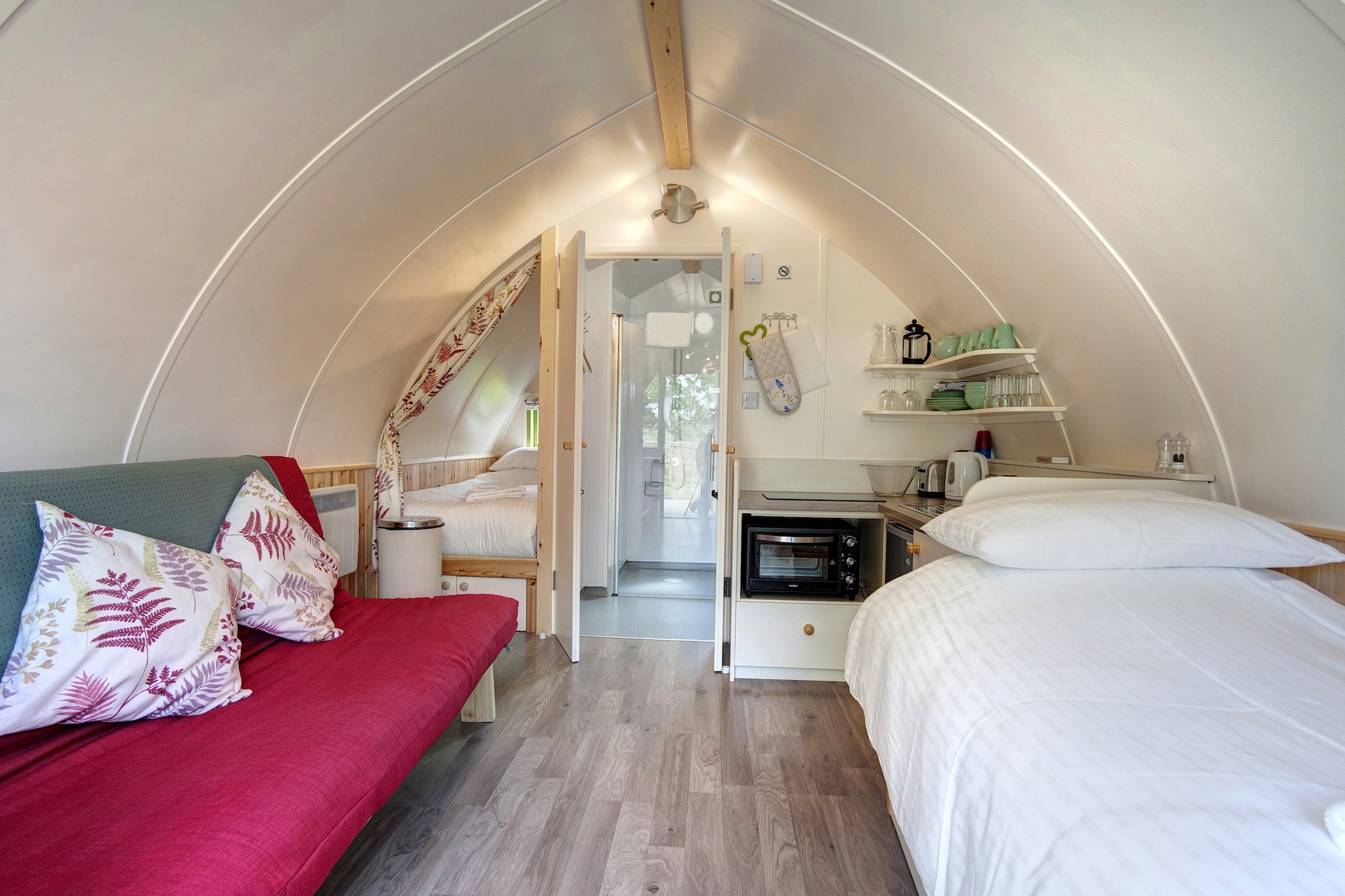 Humbleton Glamping-Woonkamer