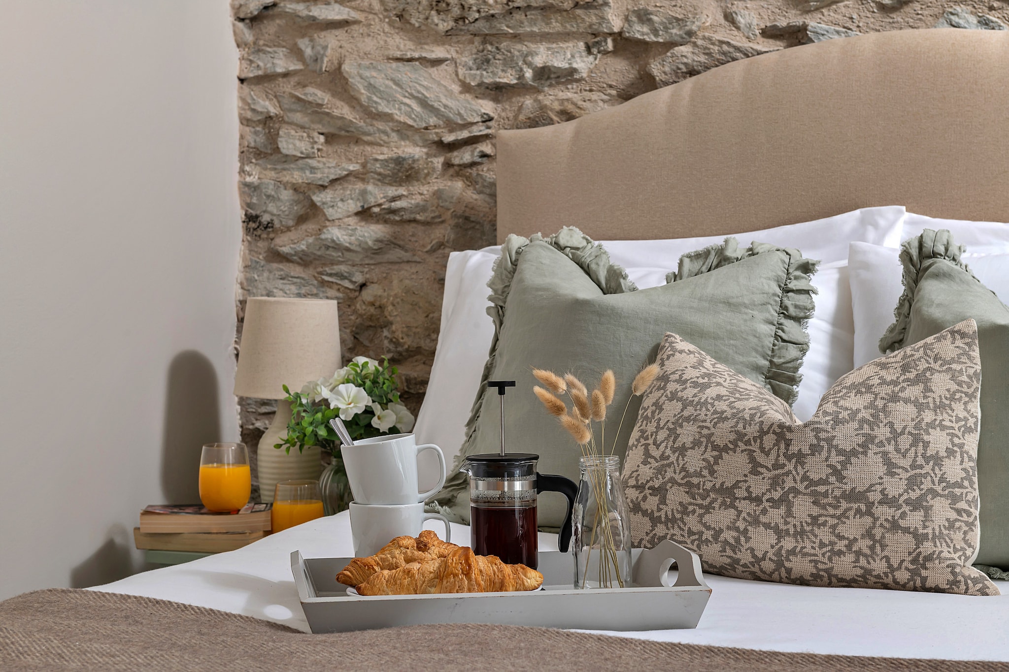 Bwthyn Llechi (Slate Cottage)-Slaapkamer