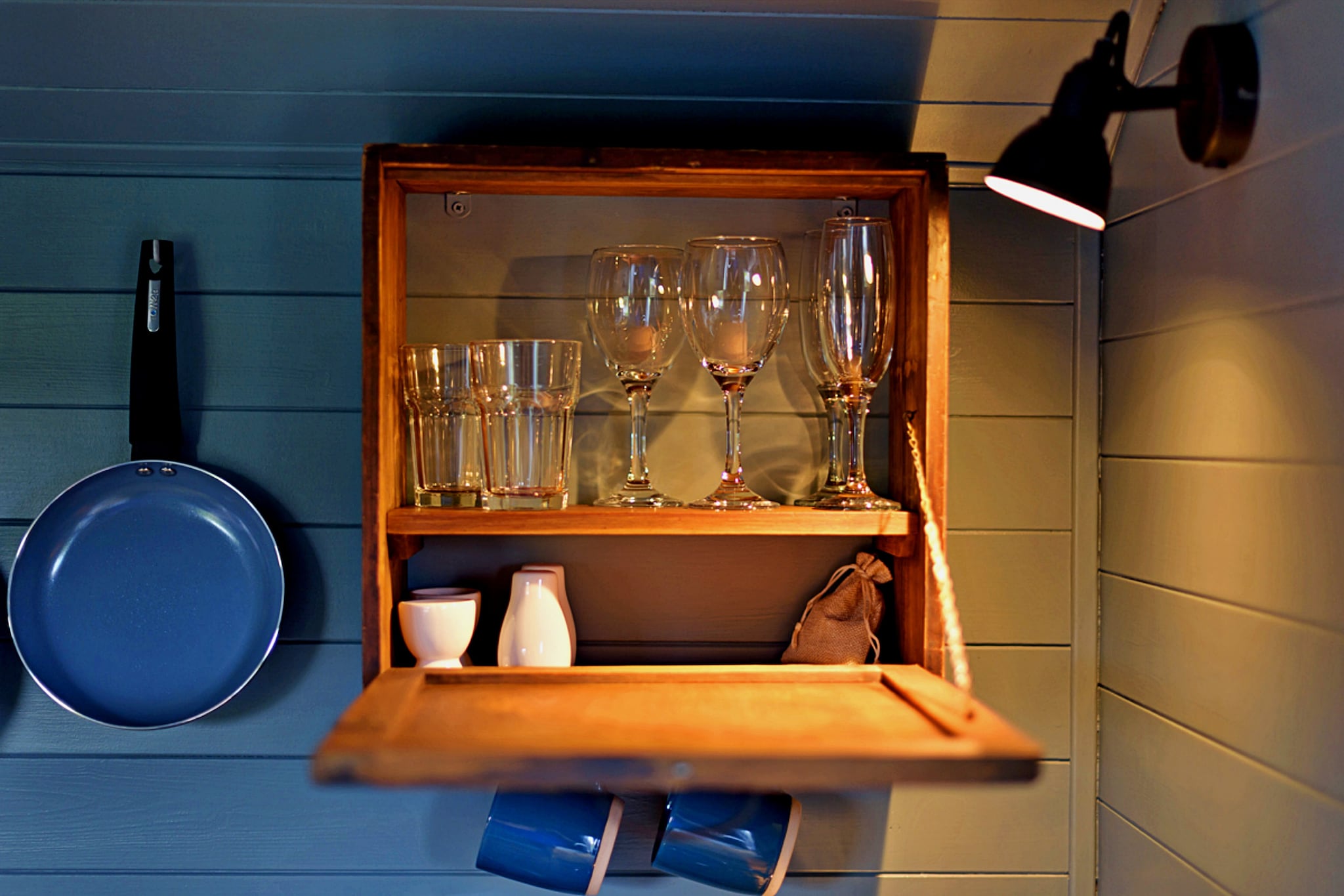'Susanna' Poachers Hut-Keuken