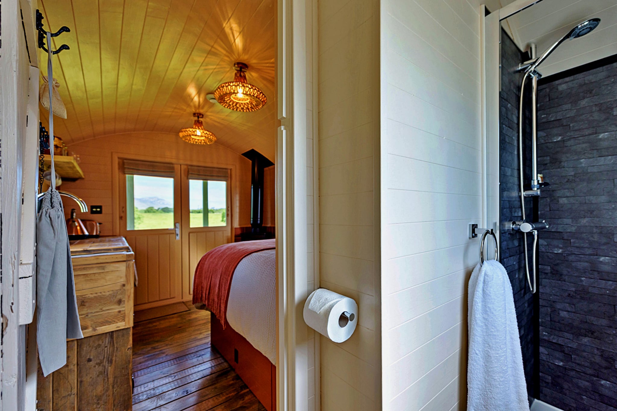 'Marared' Gypsy Hut-Badkamer