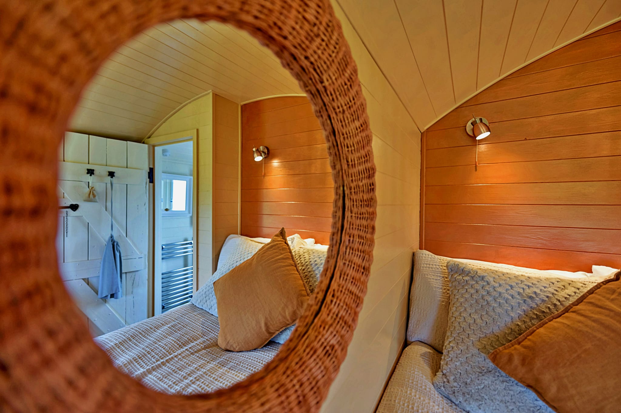 'Marared' Gypsy Hut-Slaapkamer