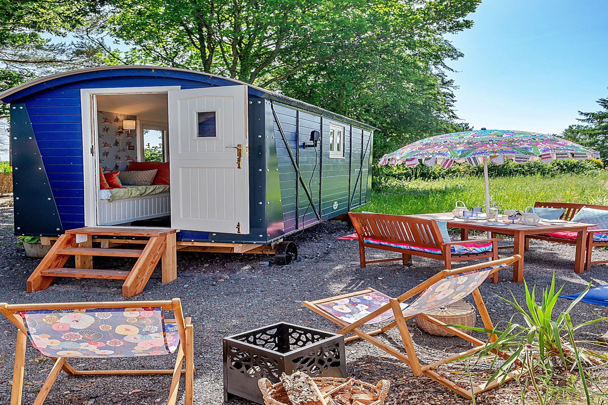 Shrawardine Train Carriage-Buitenlucht