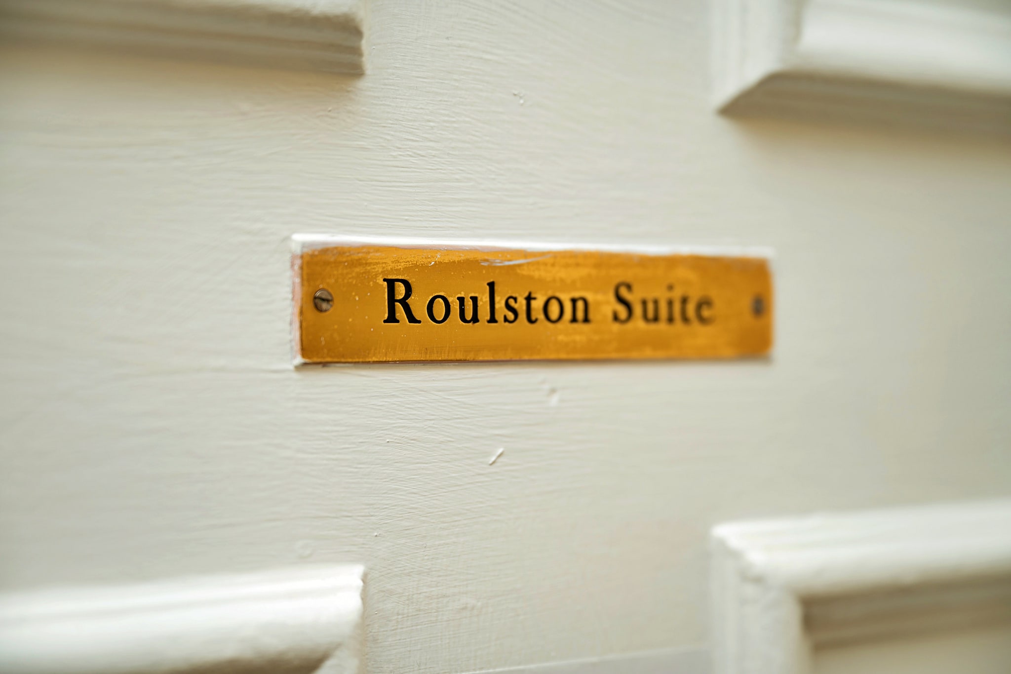 Roulston Hall Apt-Slaapkamer