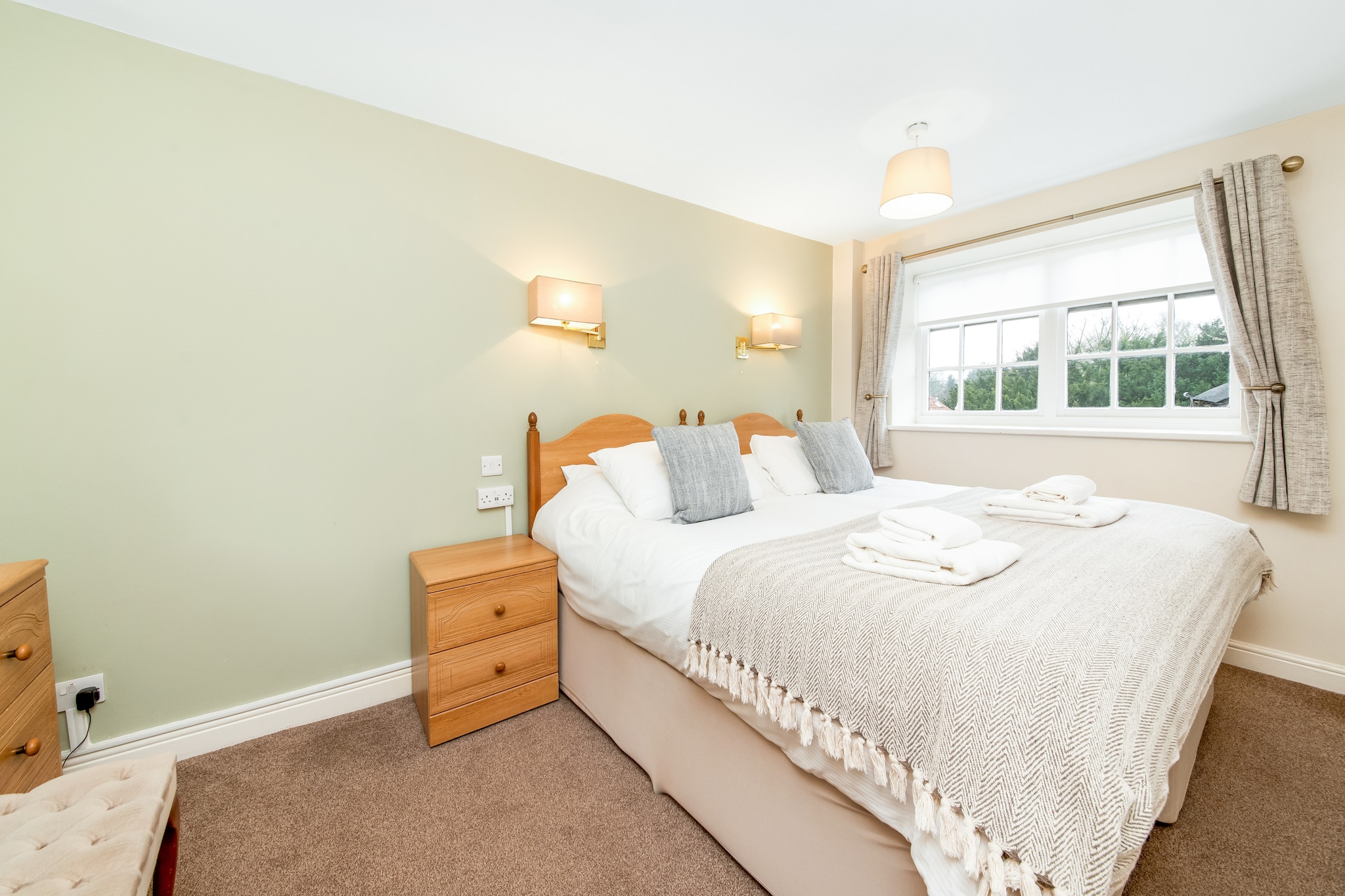 Swaledale Hall Cottage-Slaapkamer