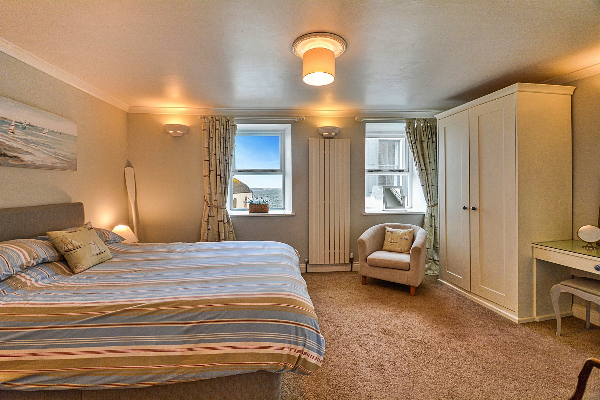 Nor Nour, Cawsand-Slaapkamer
