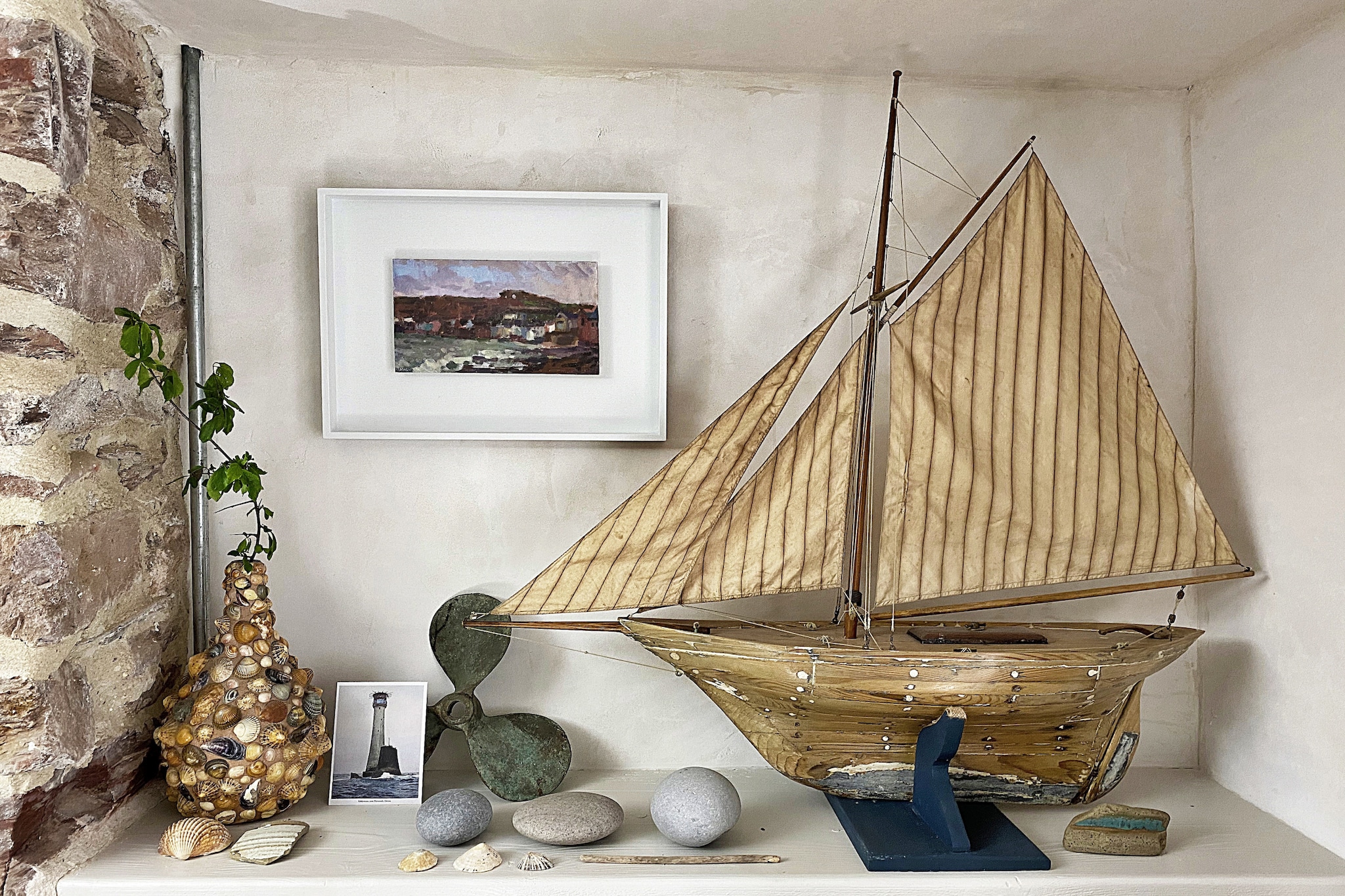 Calm Cottage, Kingsand-Sfeer