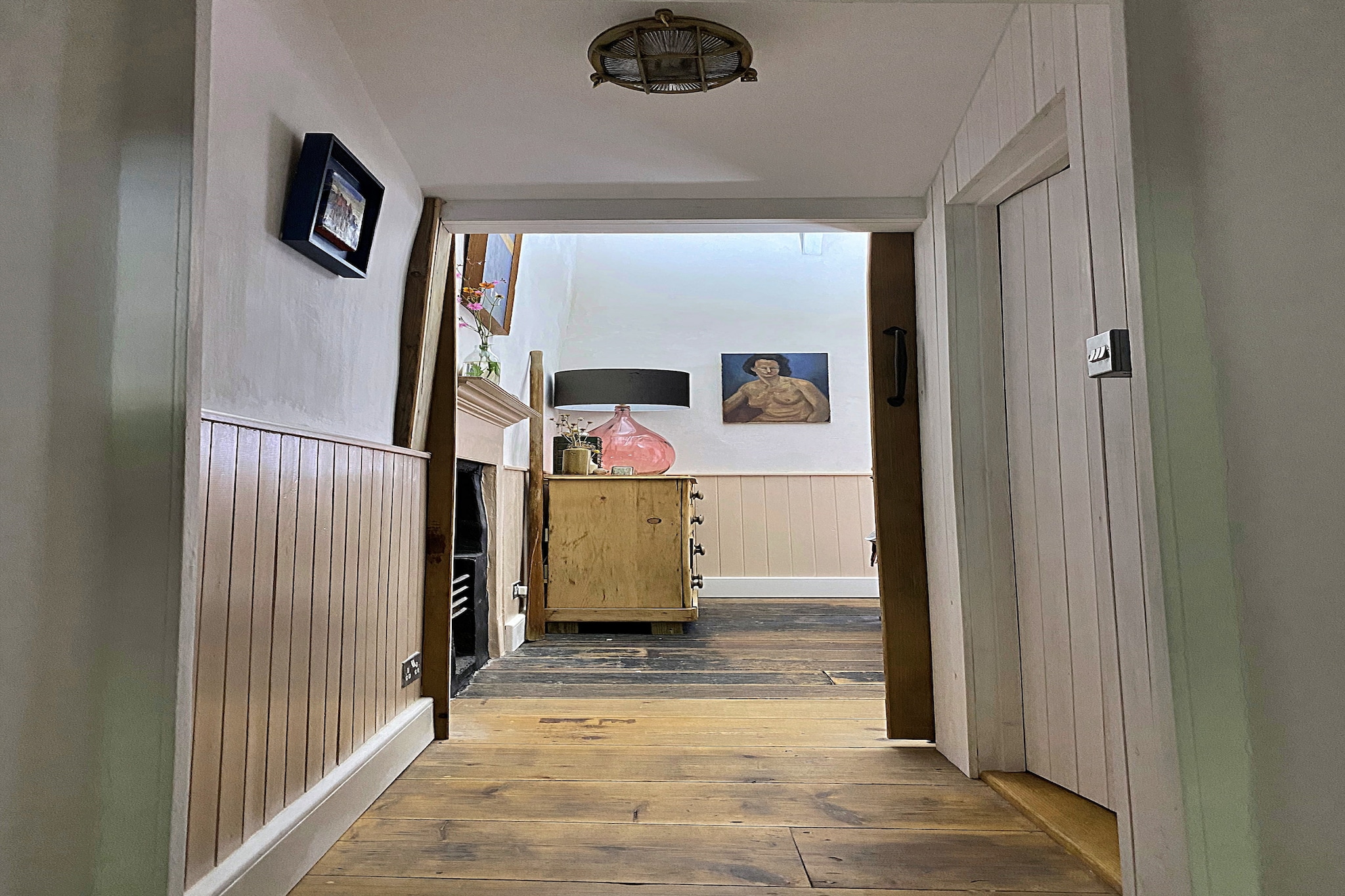 Calm Cottage, Kingsand-Overloop