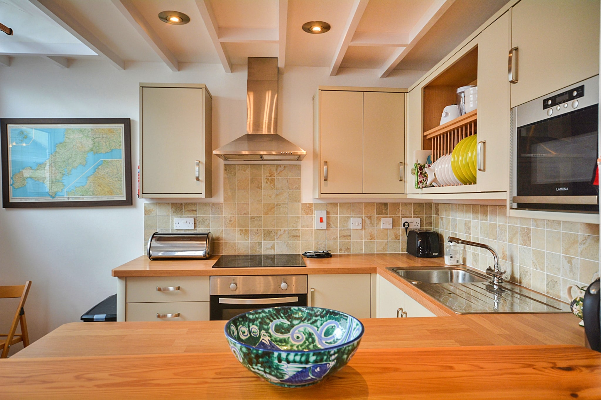 Rose Cottage, Kingsand-Keuken