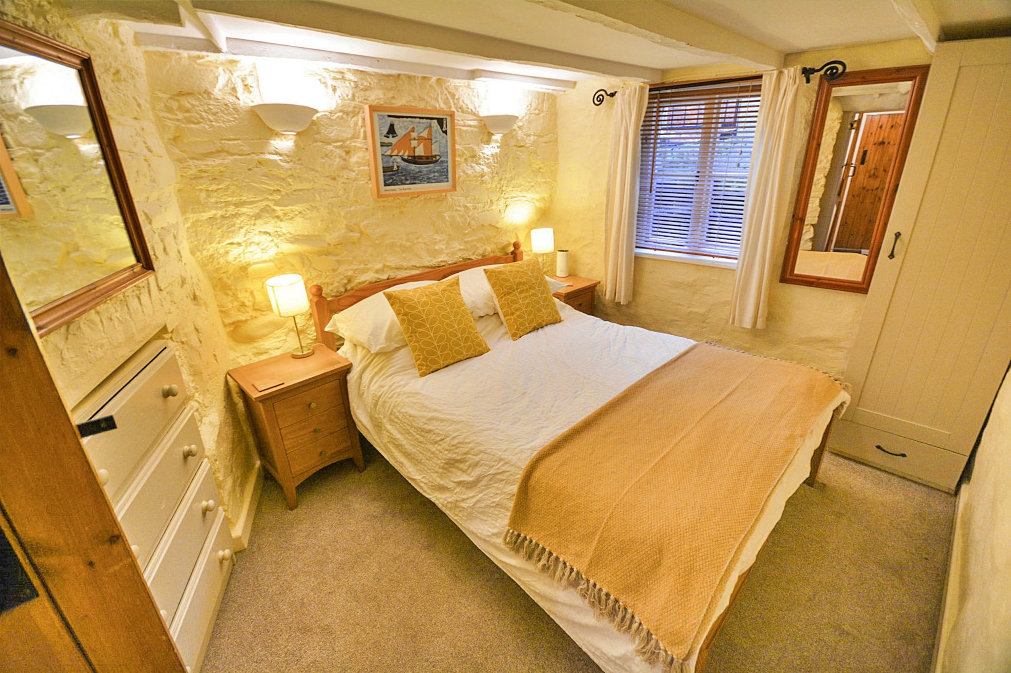 Penlee Narrows, Kingsand-Slaapkamer