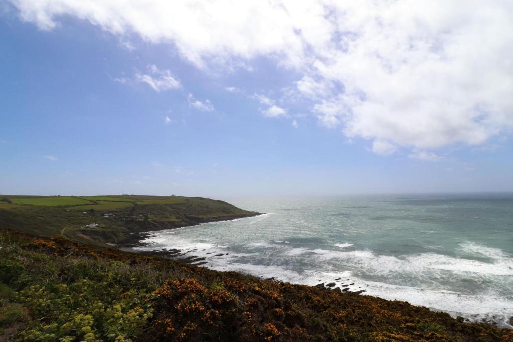 Penlee Narrows, Kingsand-Gebieden zomer 1km
