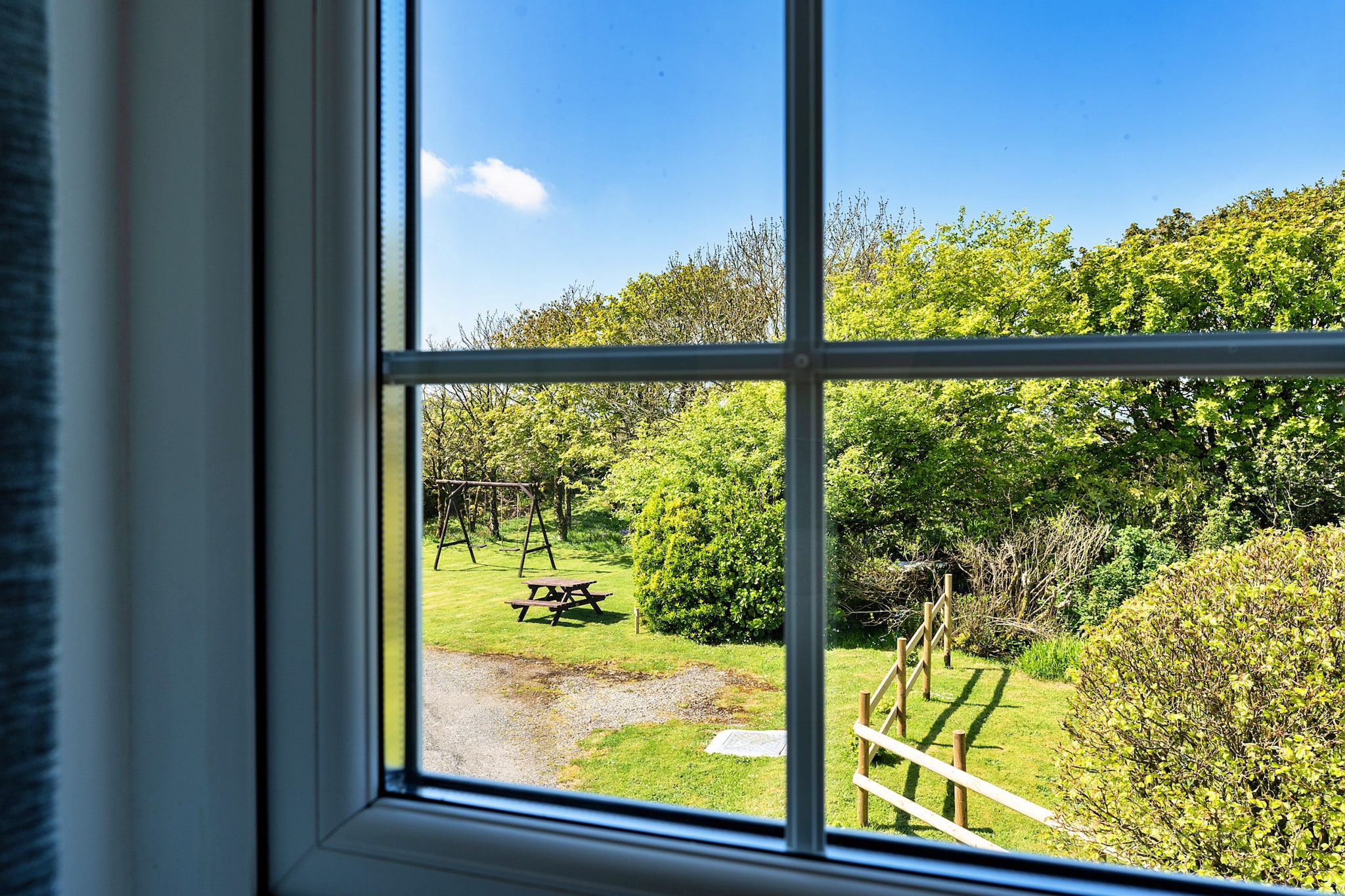 Trethew Cottage-Uitzicht zomer