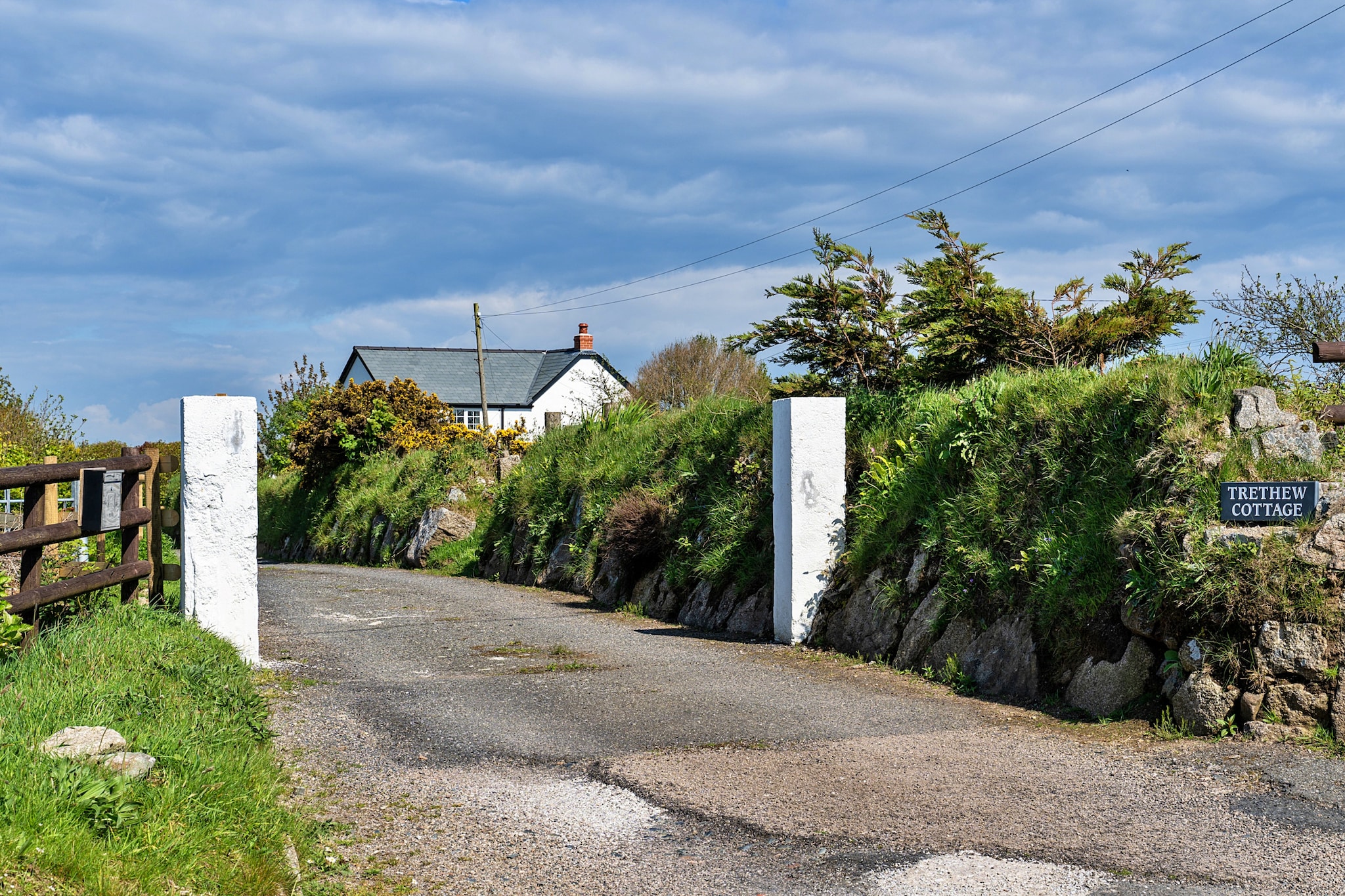 Trethew Cottage-Hal-ontvangst
