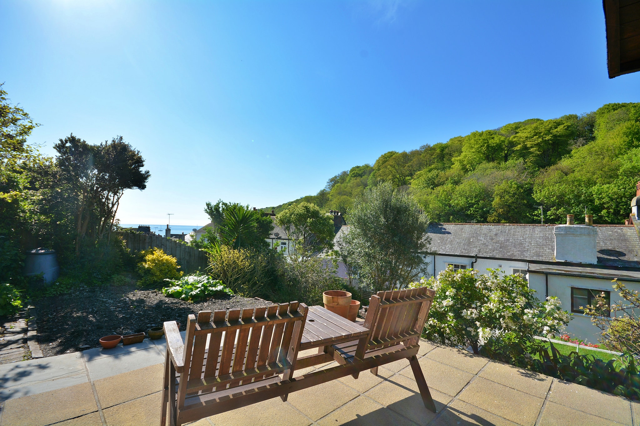 Woodleigh, Cawsand-Terrasbalkon