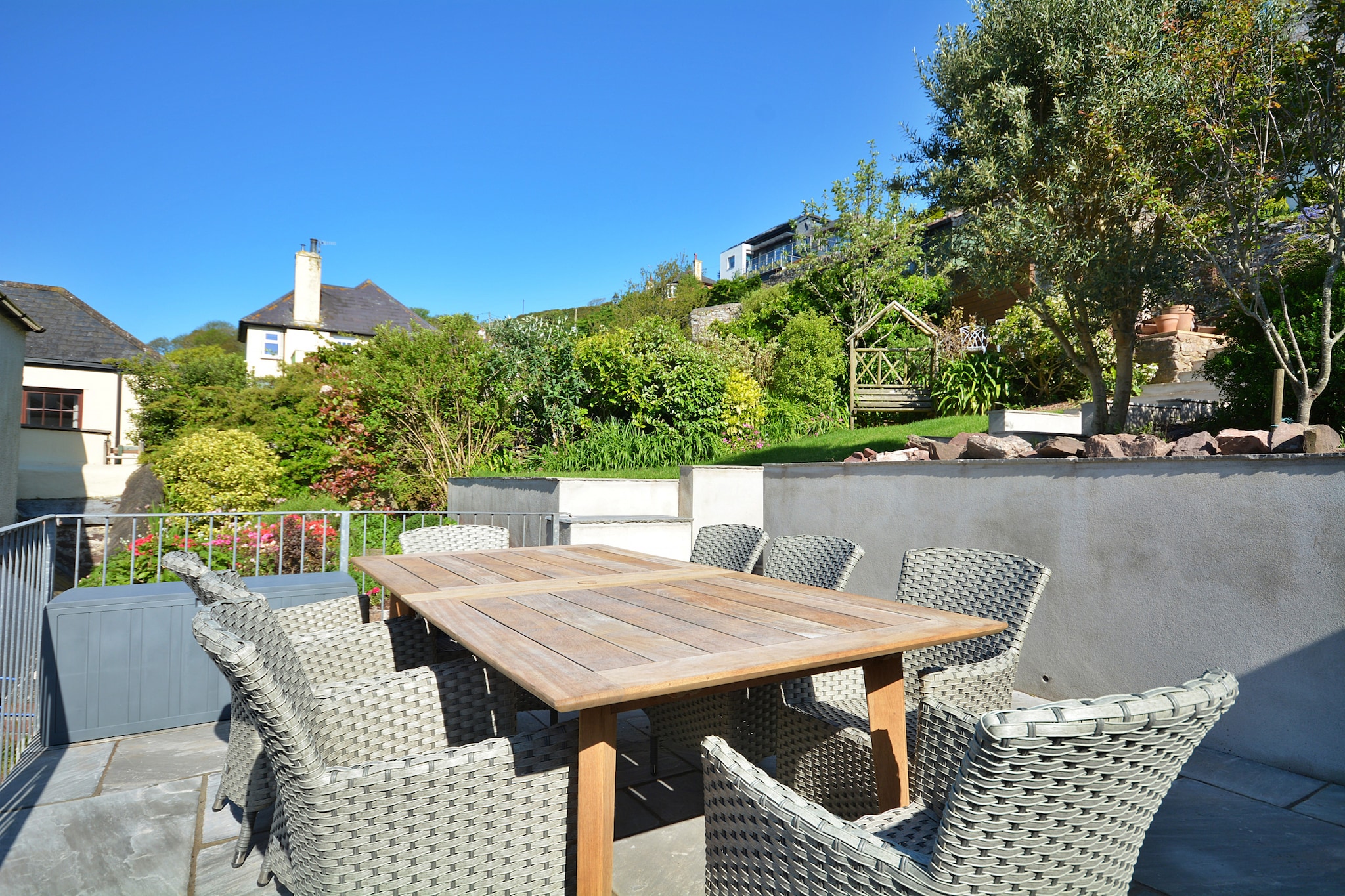 Woodleigh, Cawsand-Terrasbalkon